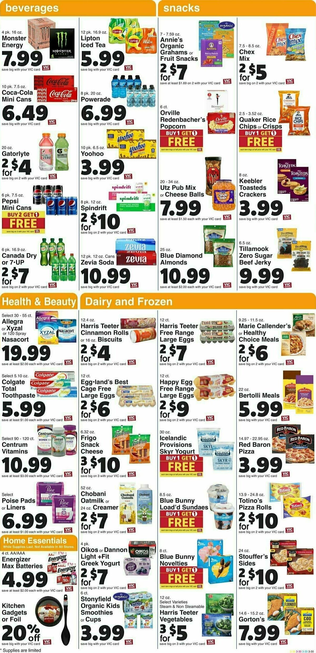 Harris Teeter Weekly Ad from February 21