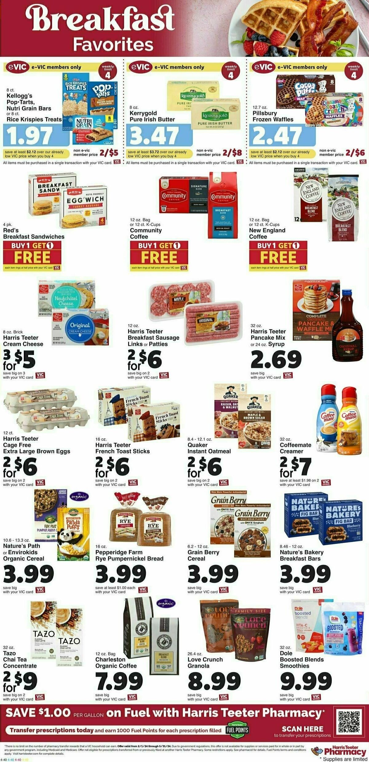 Harris Teeter Weekly Ad from February 21