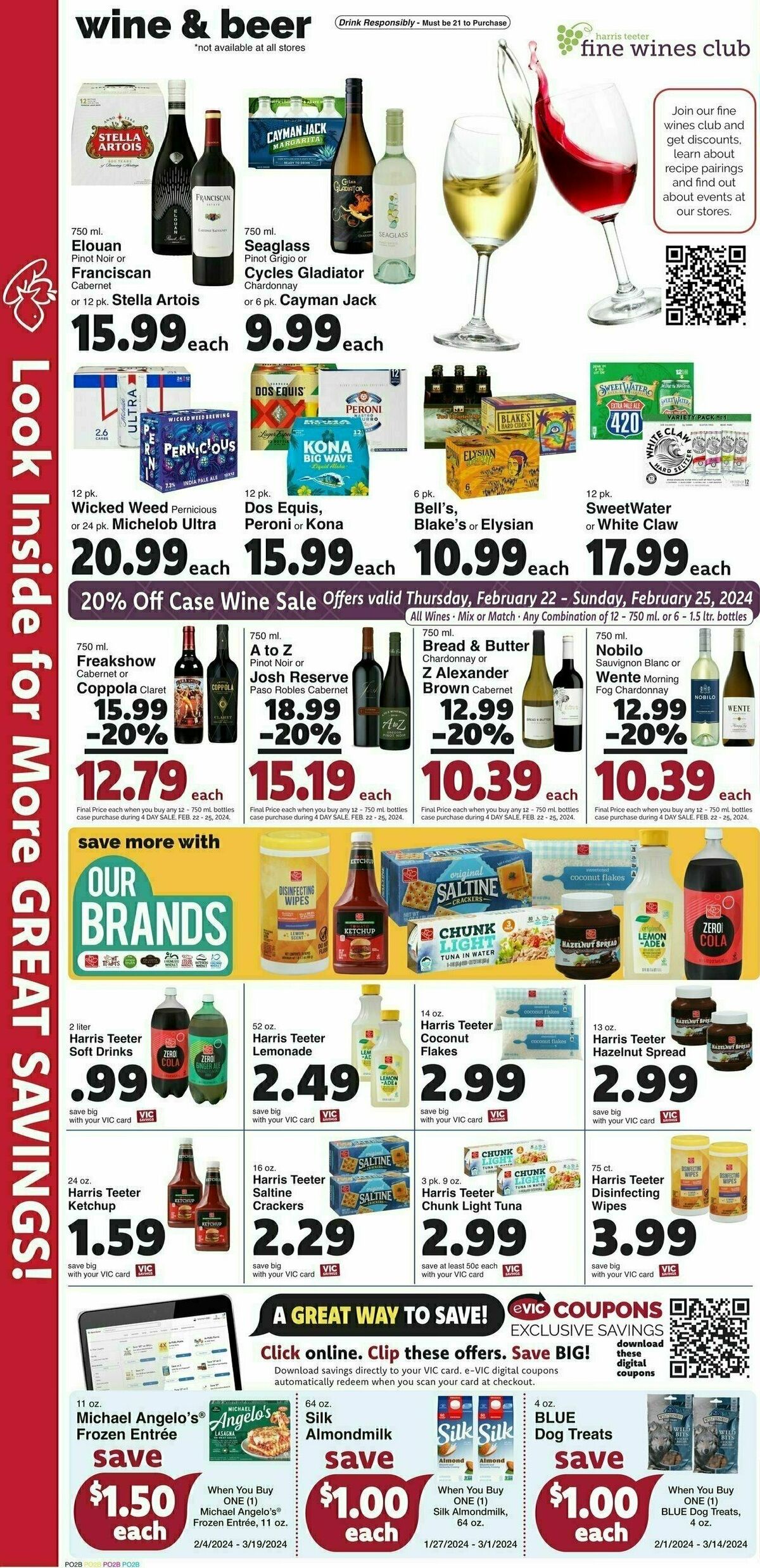 Harris Teeter Weekly Ad from February 21