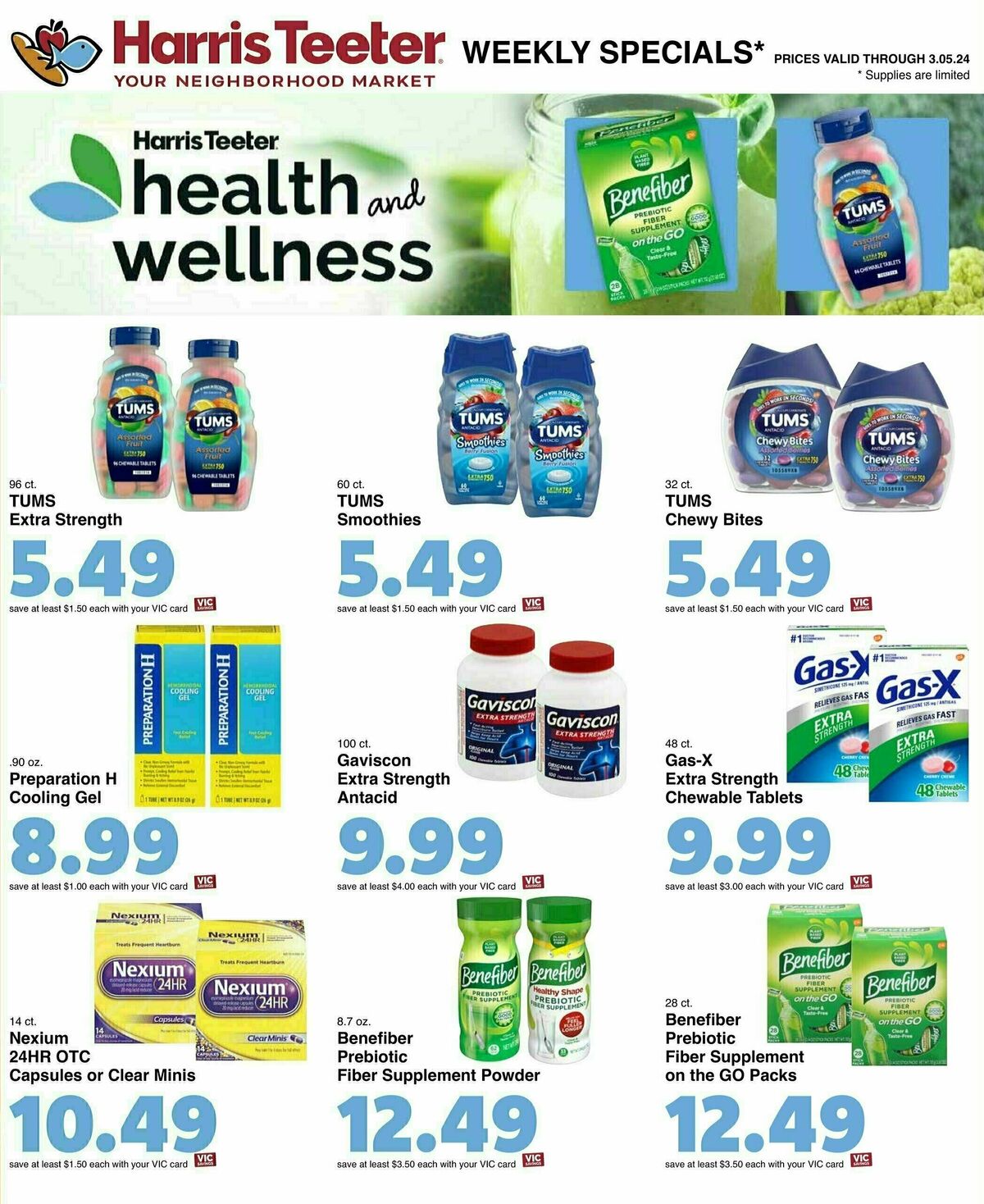 Harris Teeter Weekly Ad from February 28