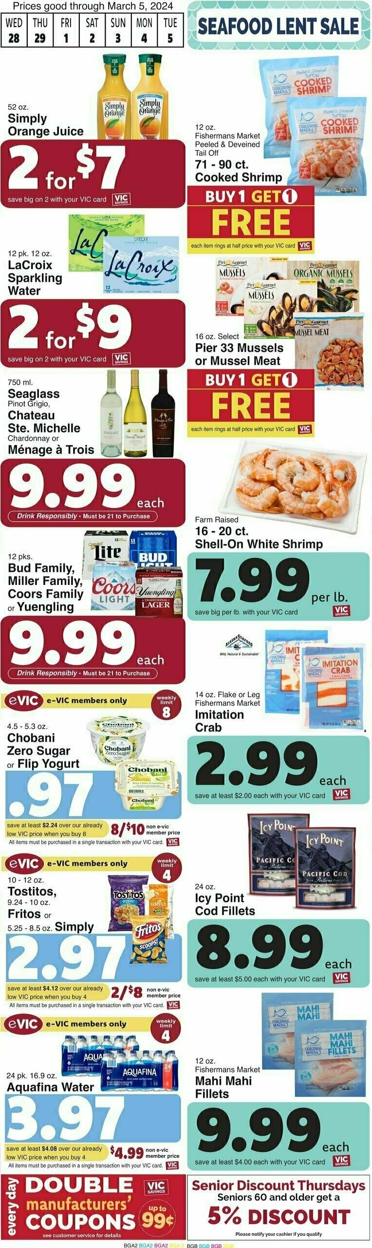 Harris Teeter Weekly Ad from February 28