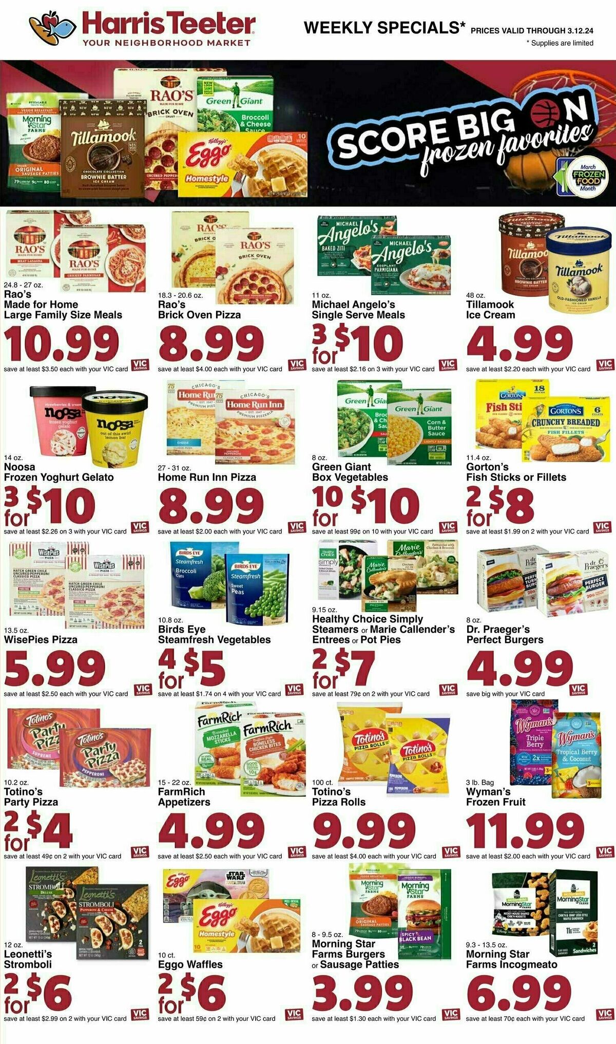 Harris Teeter Weekly Ad from March 6