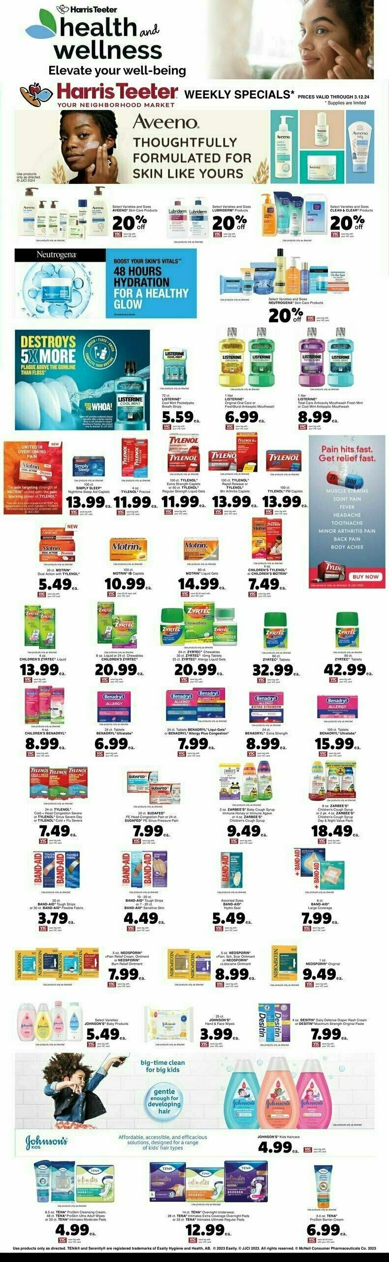 Harris Teeter Weekly Ad from March 6