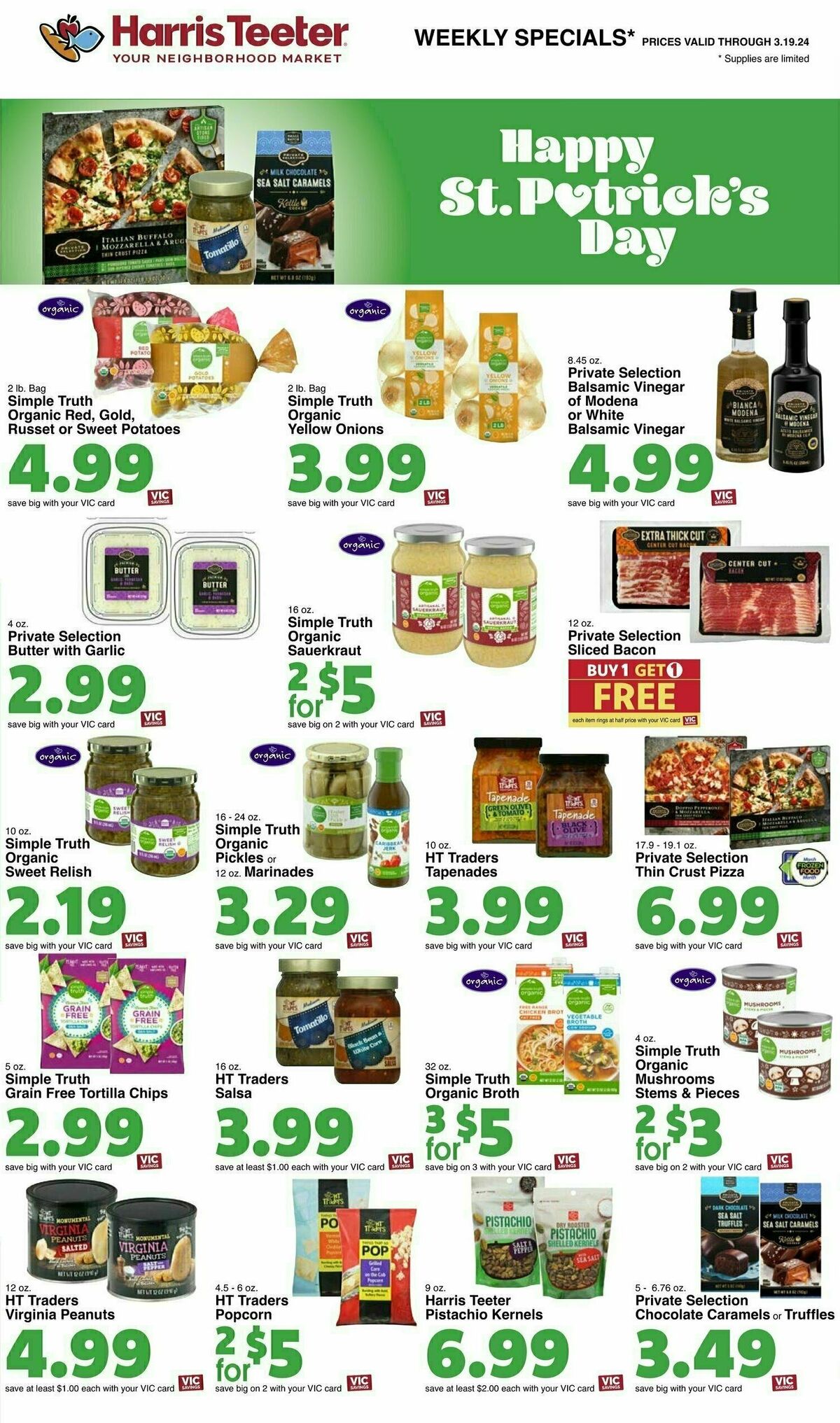 Harris Teeter Weekly Ad from March 13