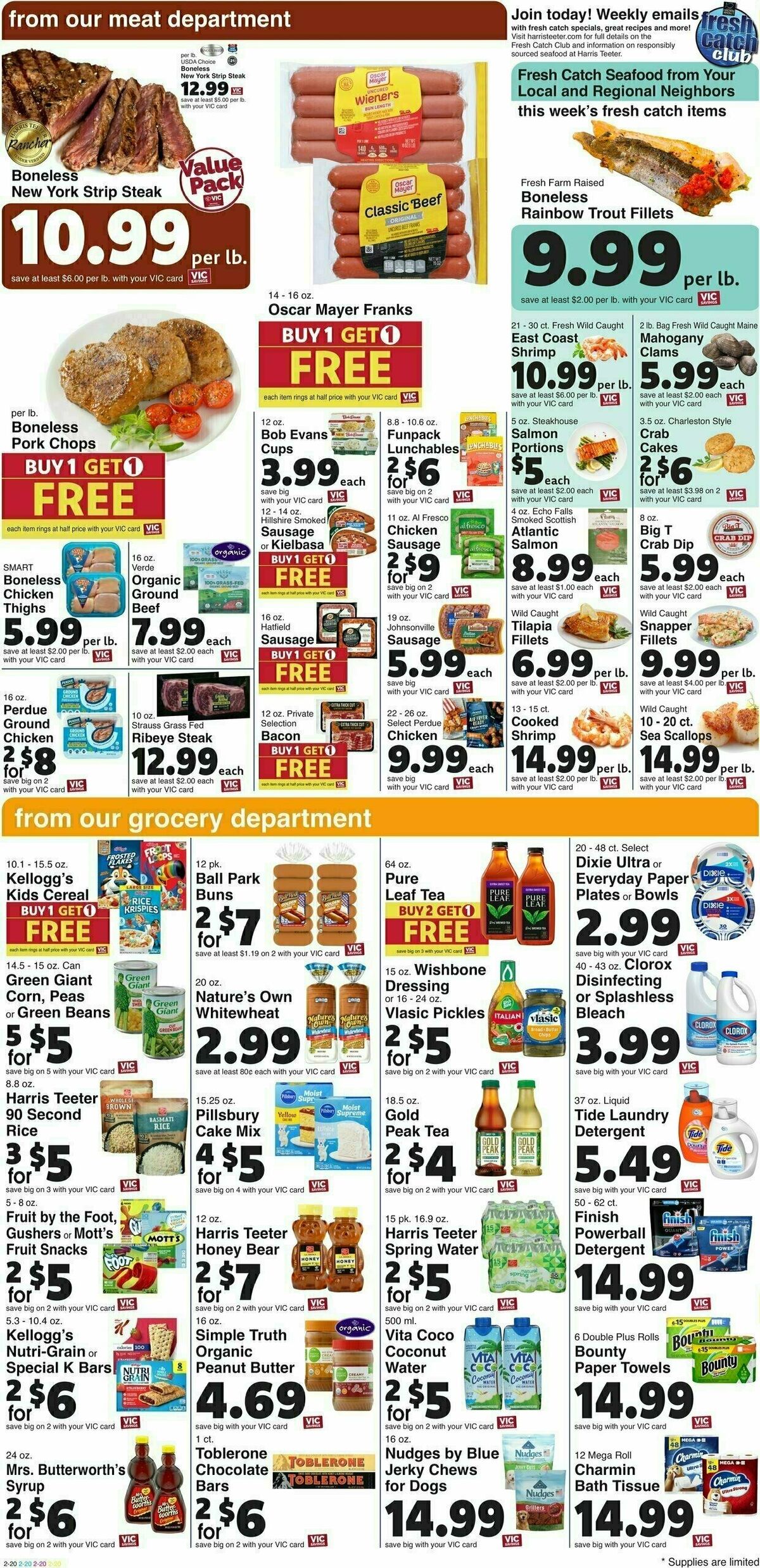 Harris Teeter Weekly Ad from March 13