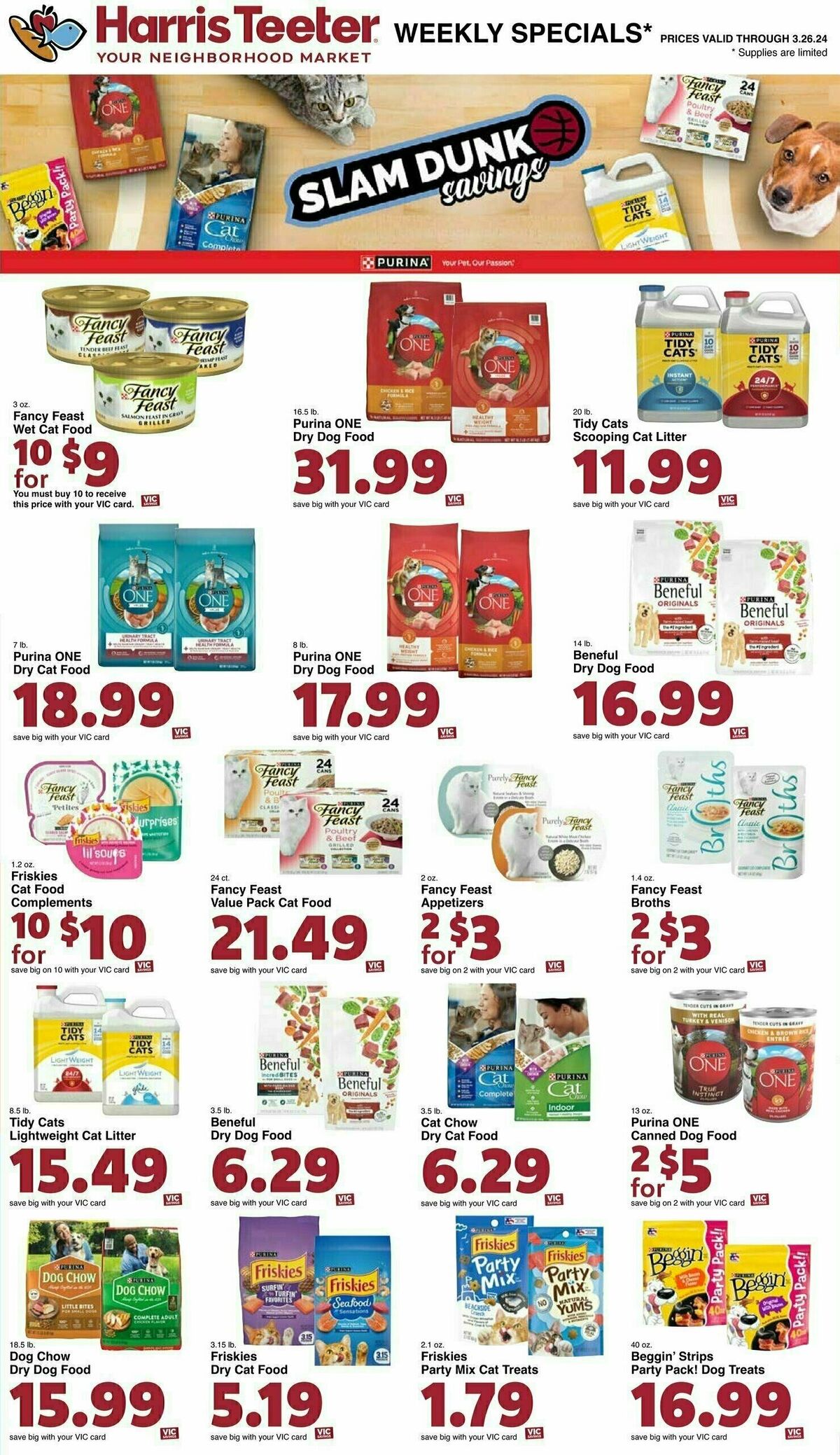 Harris Teeter Weekly Ad from March 20