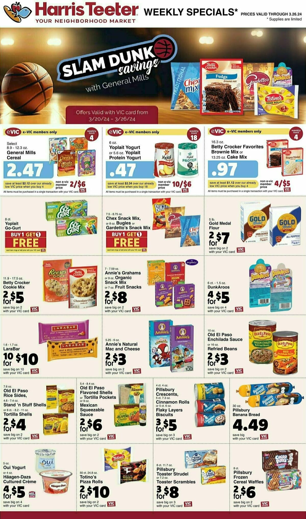 Harris Teeter Weekly Ad from March 20