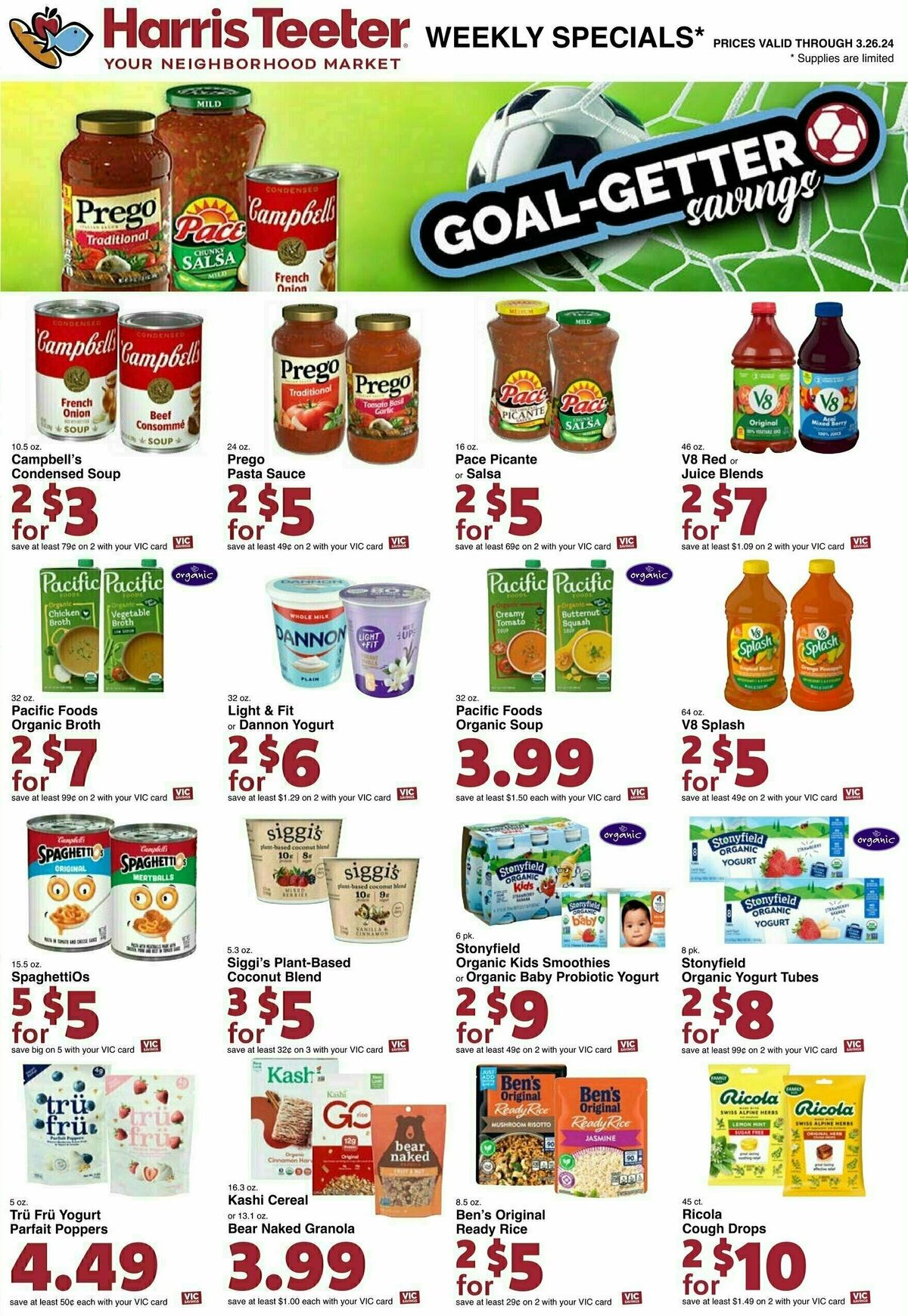 Harris Teeter Weekly Ad from March 20