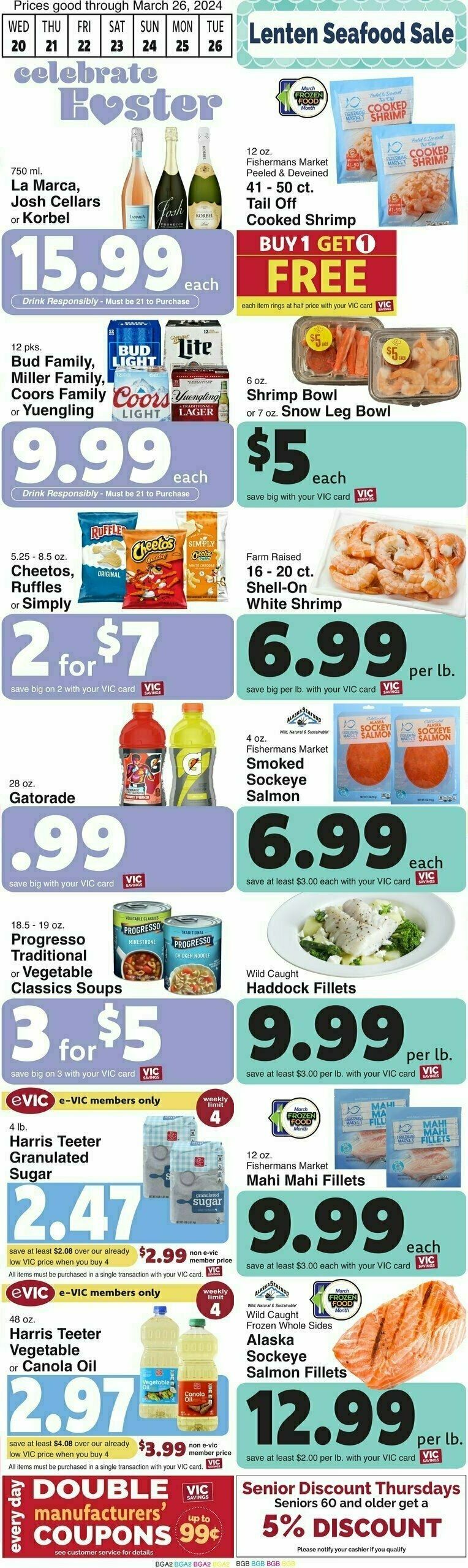 Harris Teeter Weekly Ad from March 20