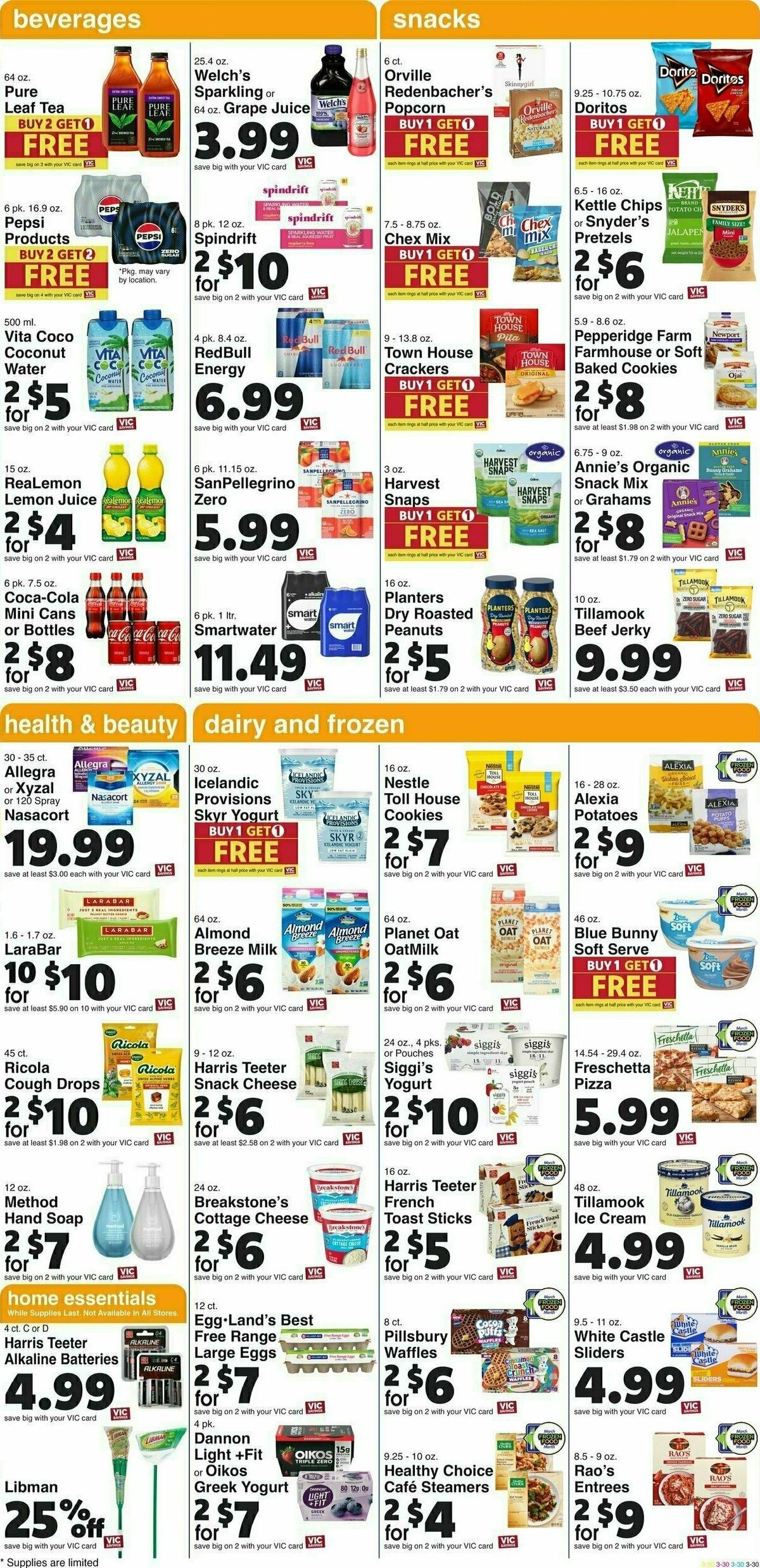 Harris Teeter Weekly Ad from March 20