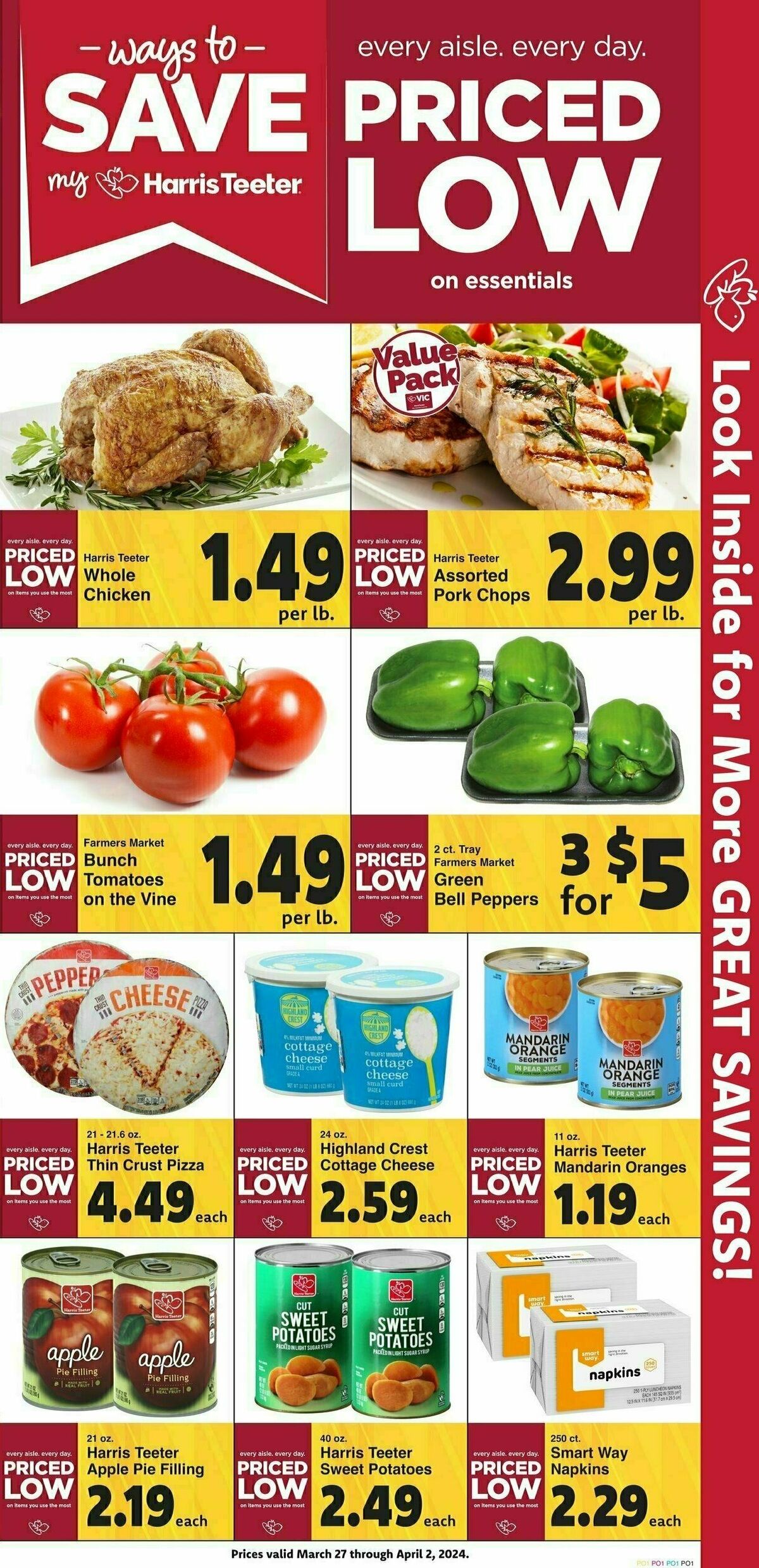 Harris Teeter Weekly Ad from March 27