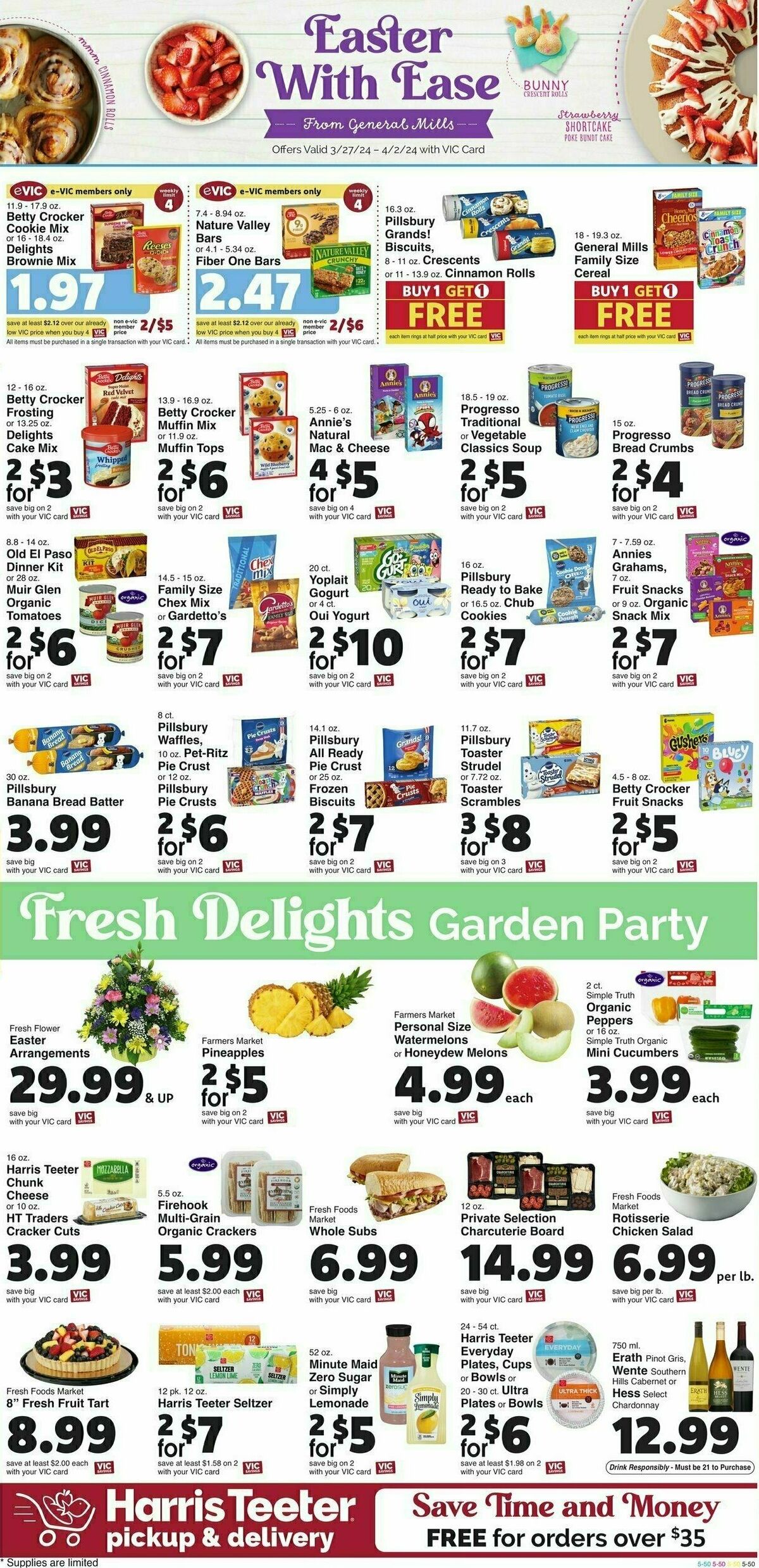 Harris Teeter Weekly Ad from March 27