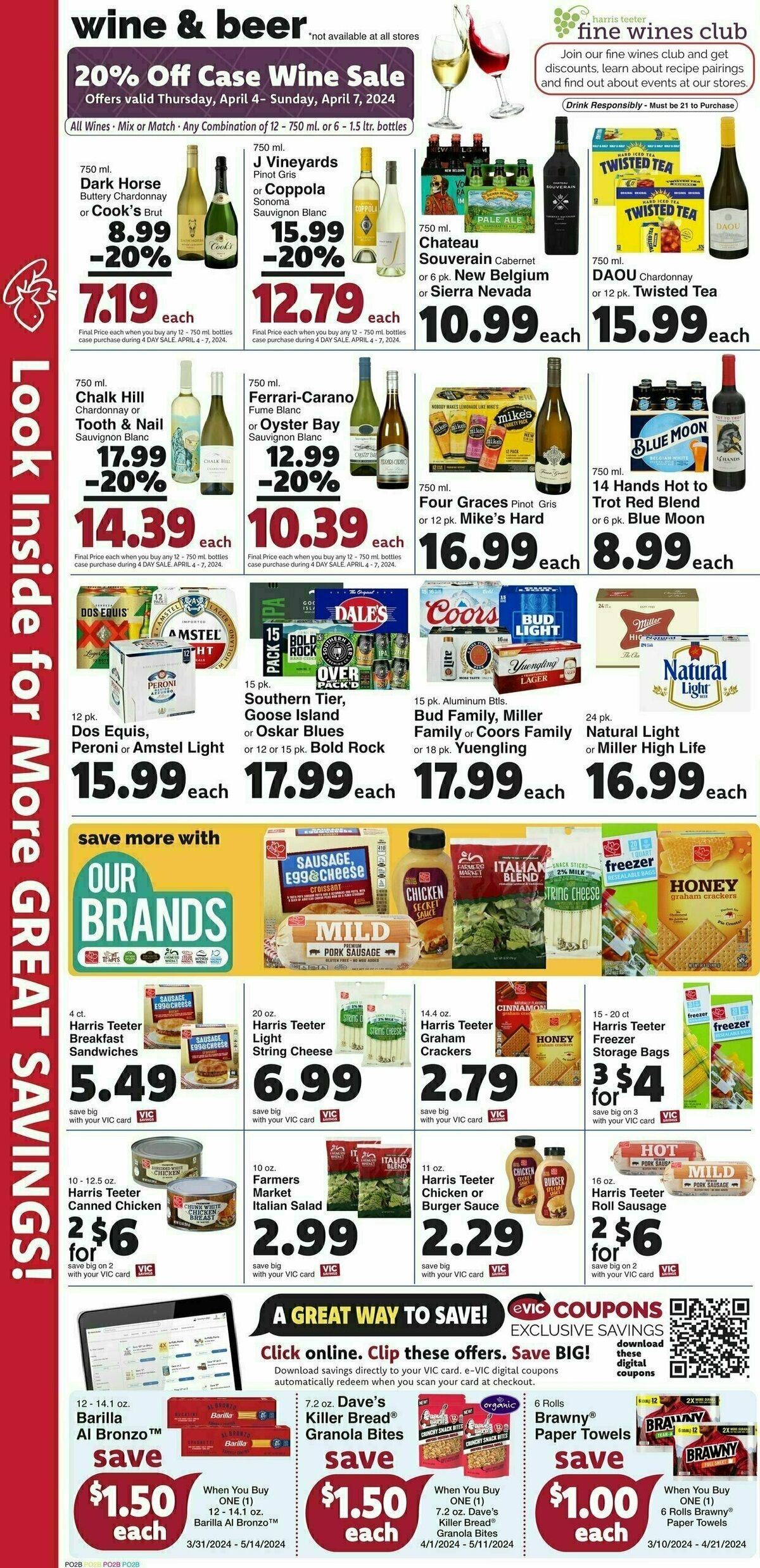 Harris Teeter Weekly Ad from April 3