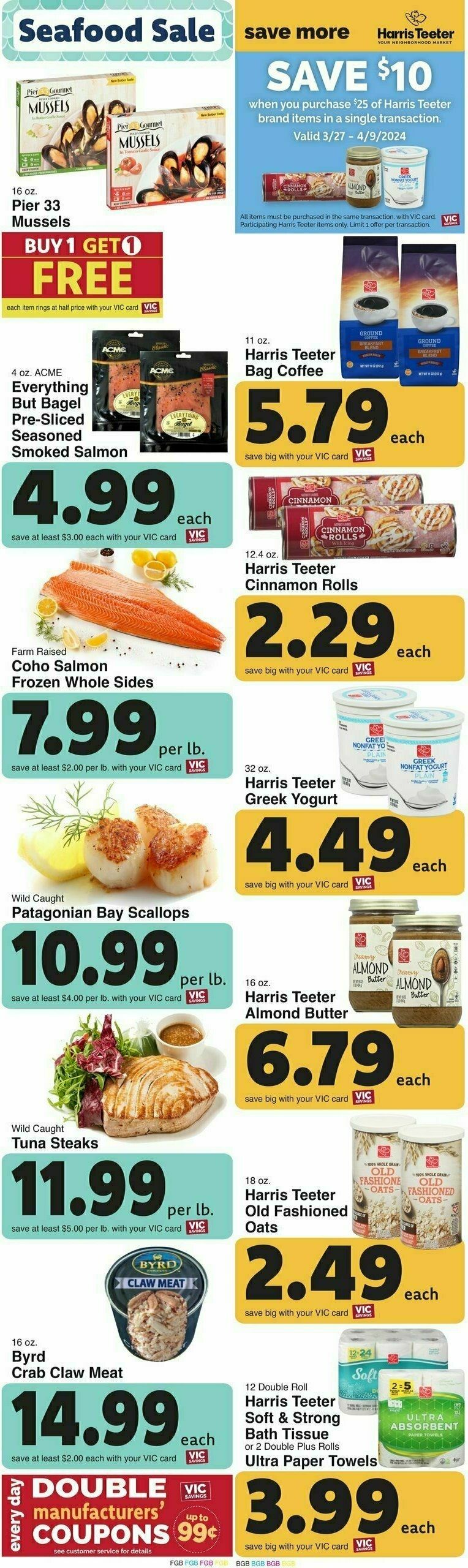 Harris Teeter Weekly Ad from April 3