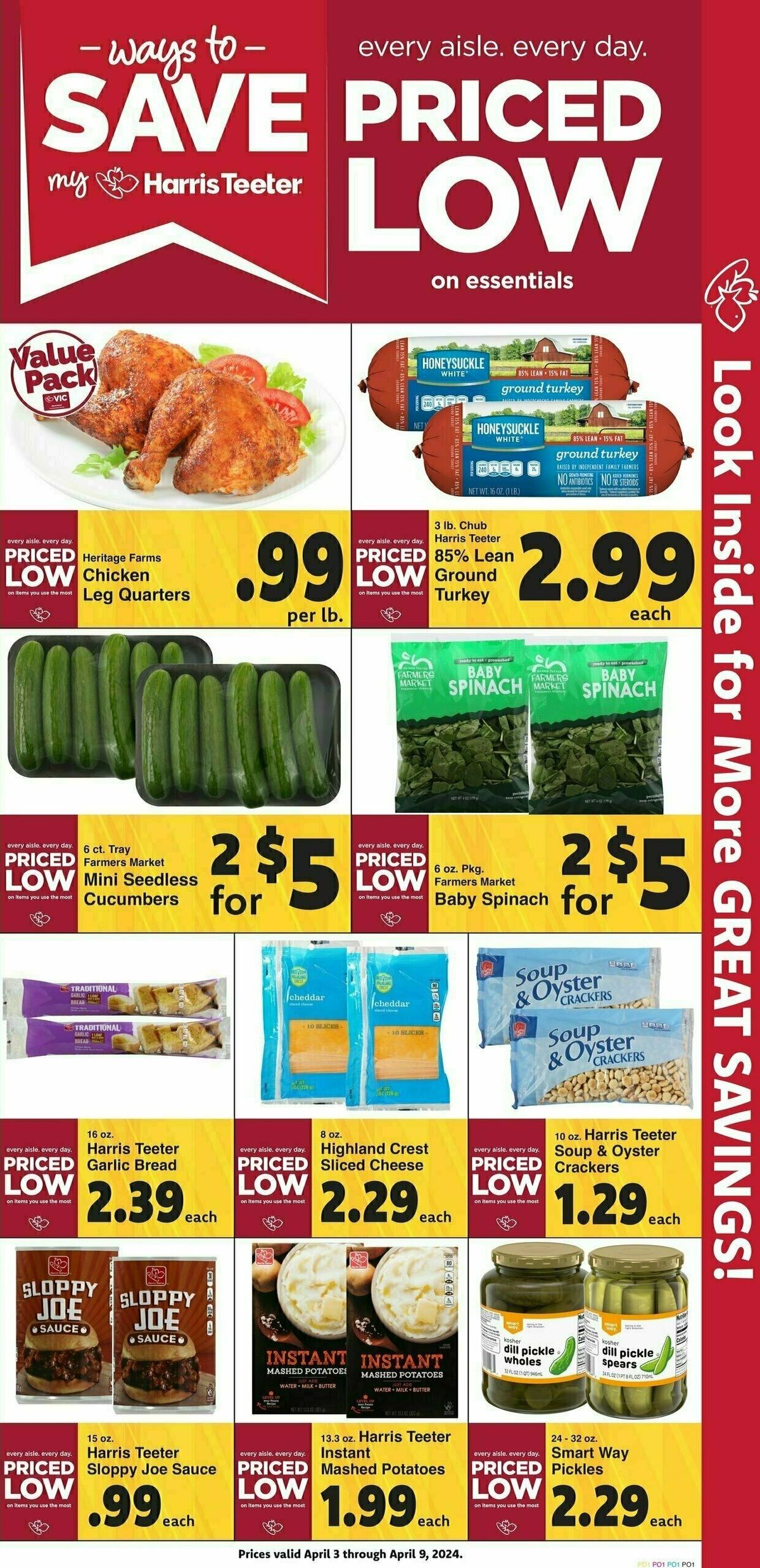 Harris Teeter Weekly Ad from April 3