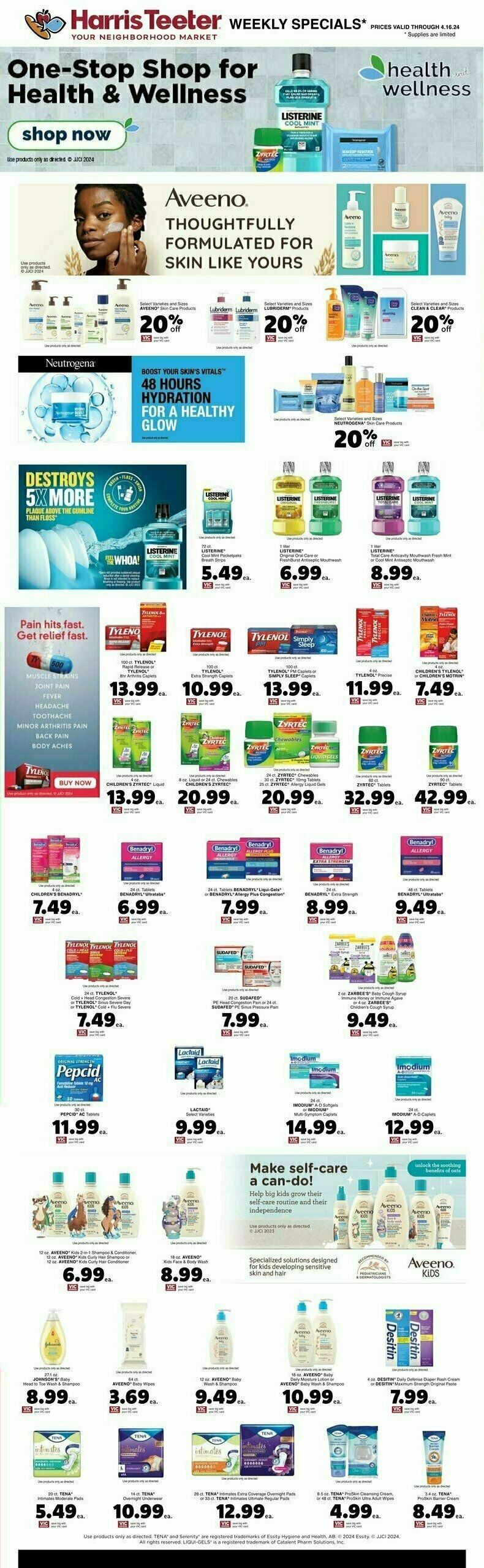 Harris Teeter Weekly Ad from April 10