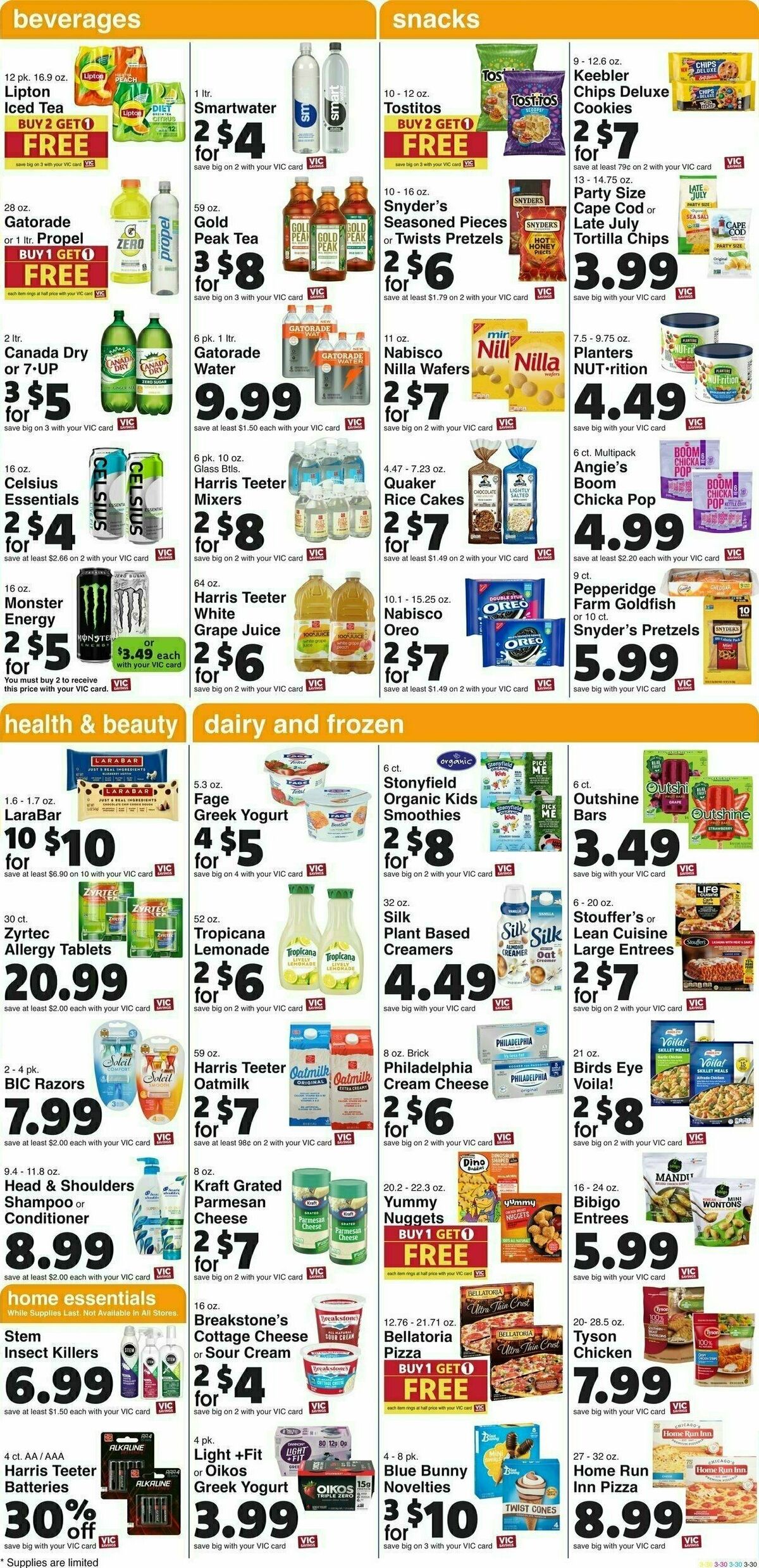 Harris Teeter Weekly Ad from April 10