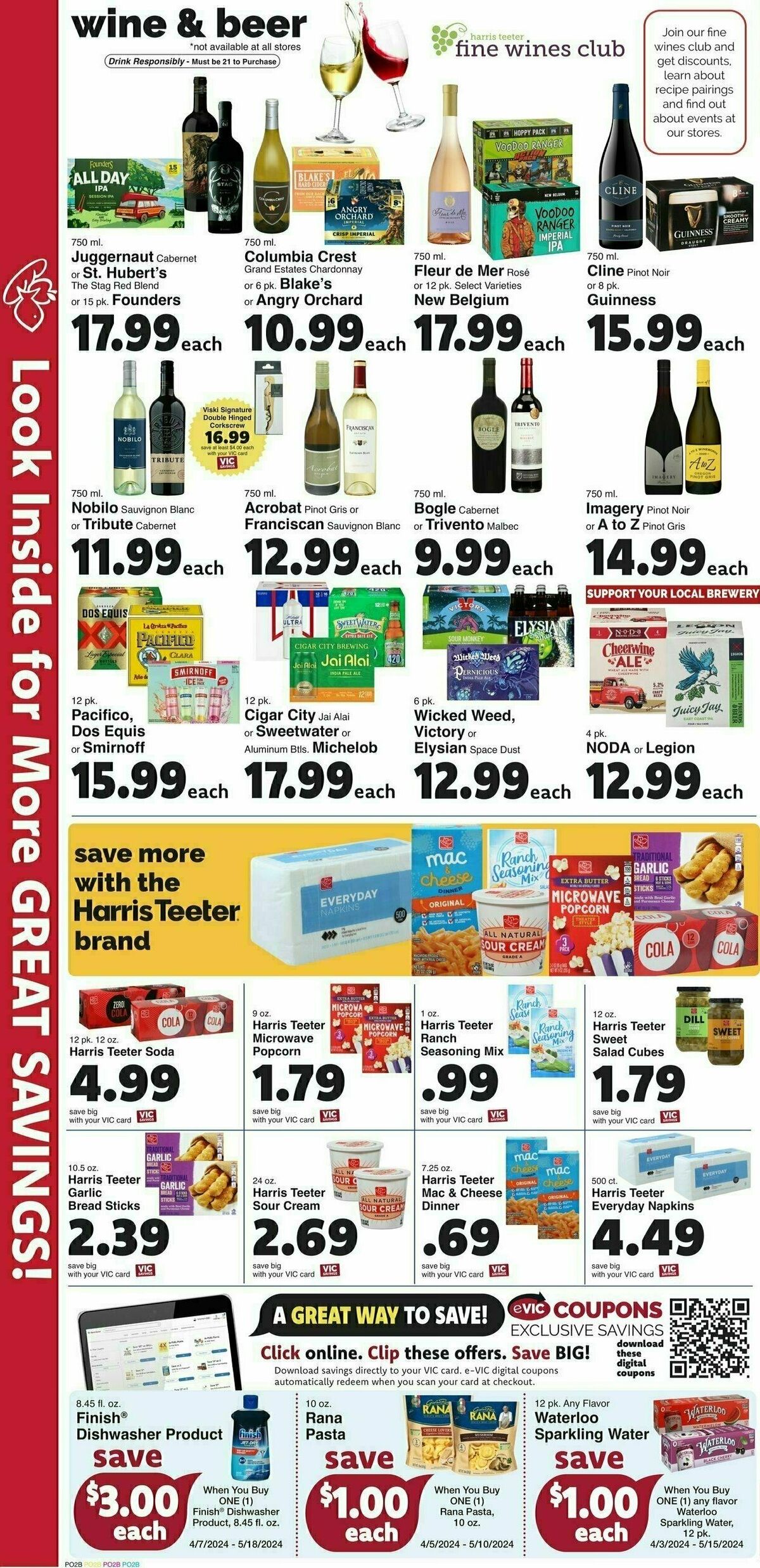 Harris Teeter Weekly Ad from April 10