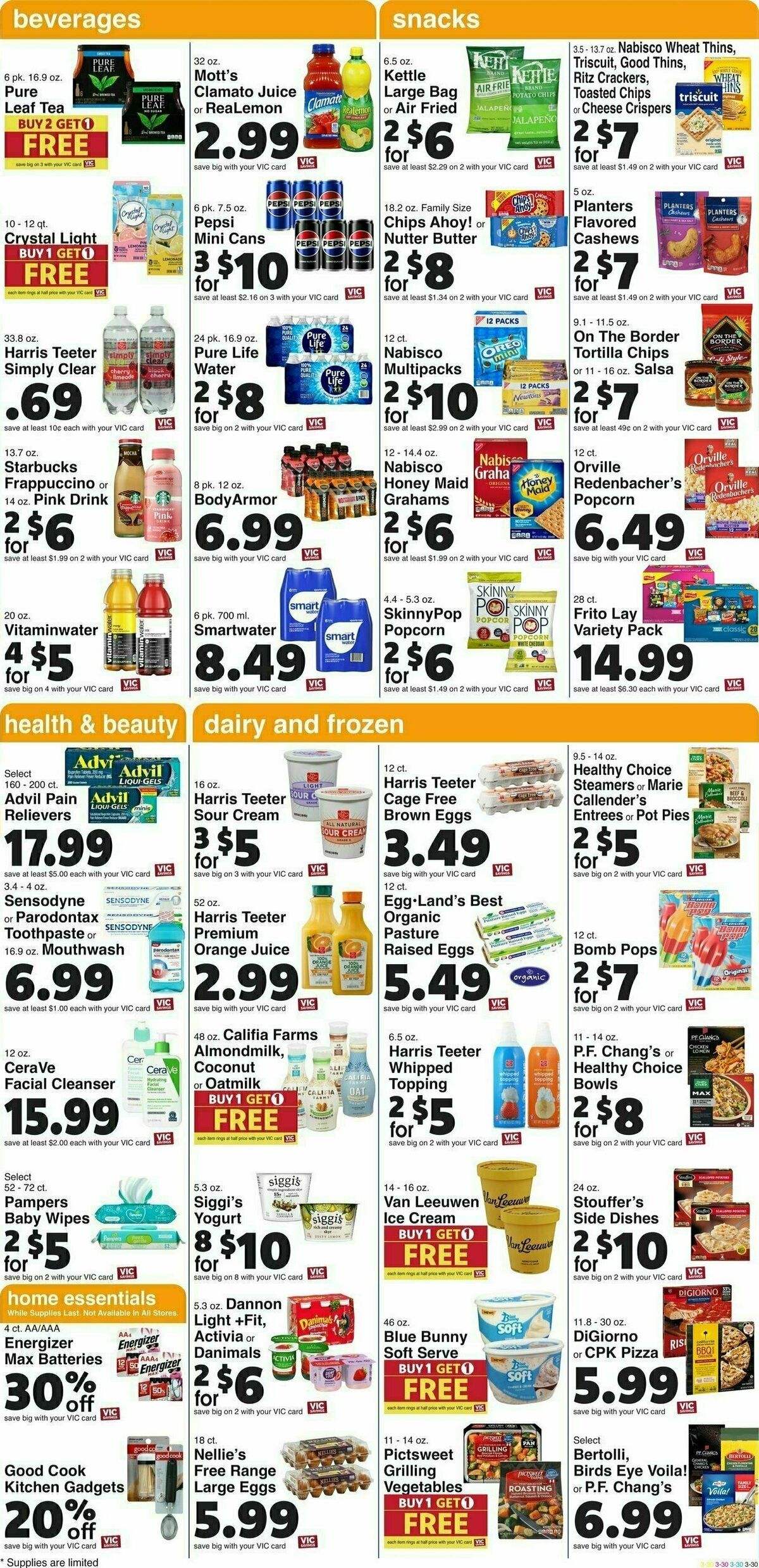 Harris Teeter Weekly Ad from April 17