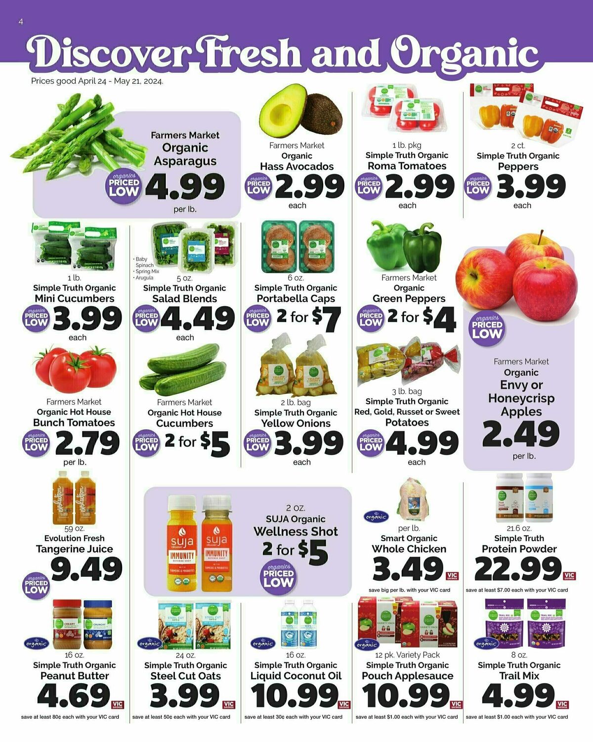 Harris Teeter Weekly Ad from April 24