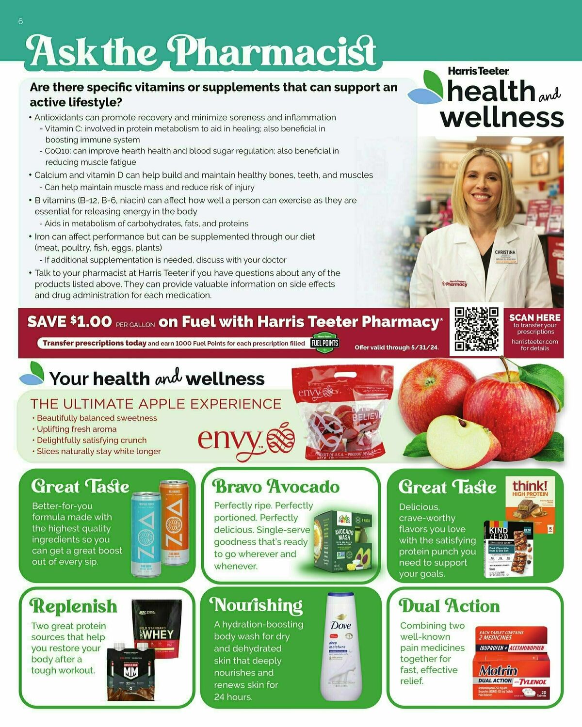 Harris Teeter Weekly Ad from April 24