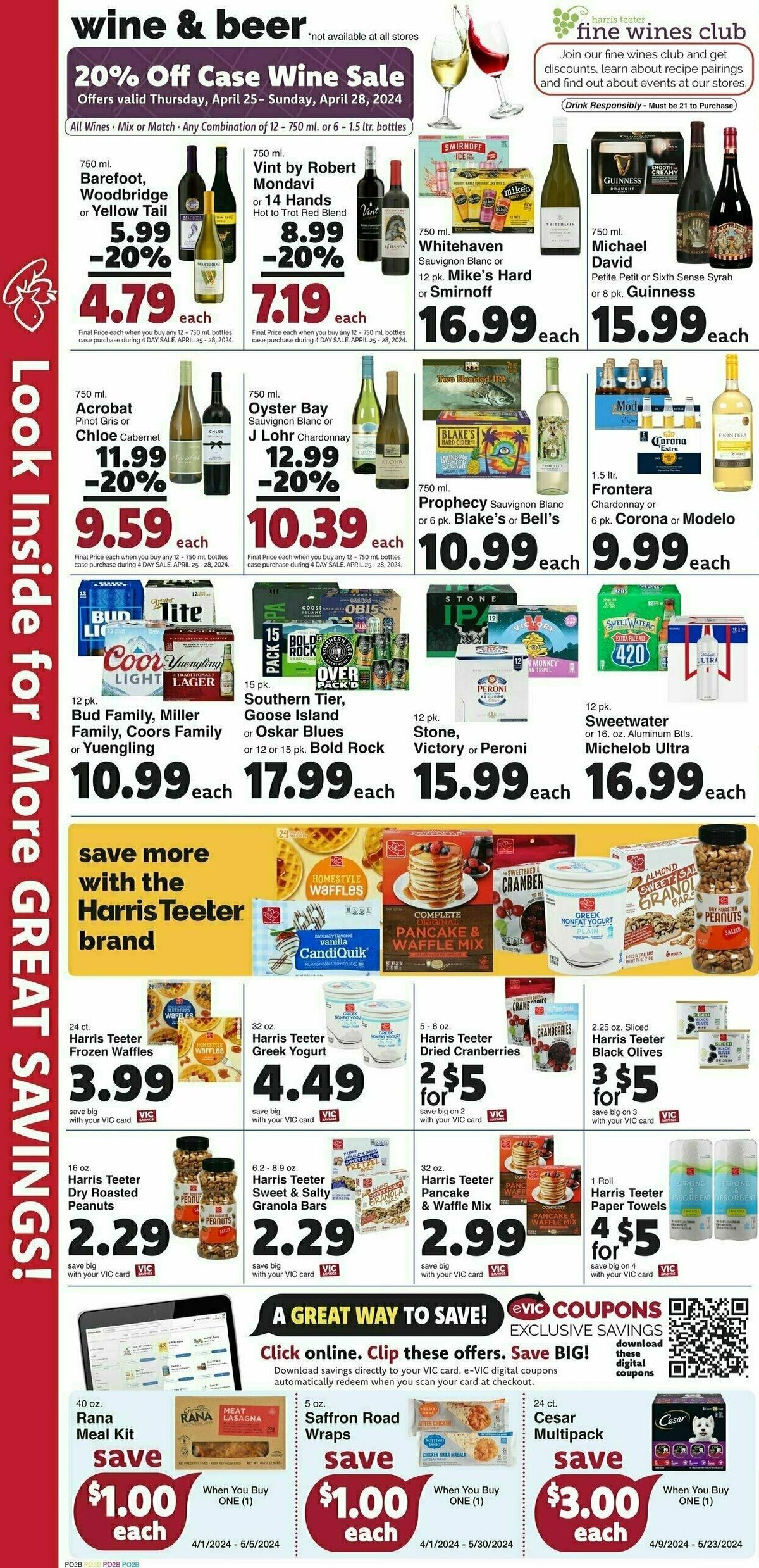 Harris Teeter Weekly Ad from April 24