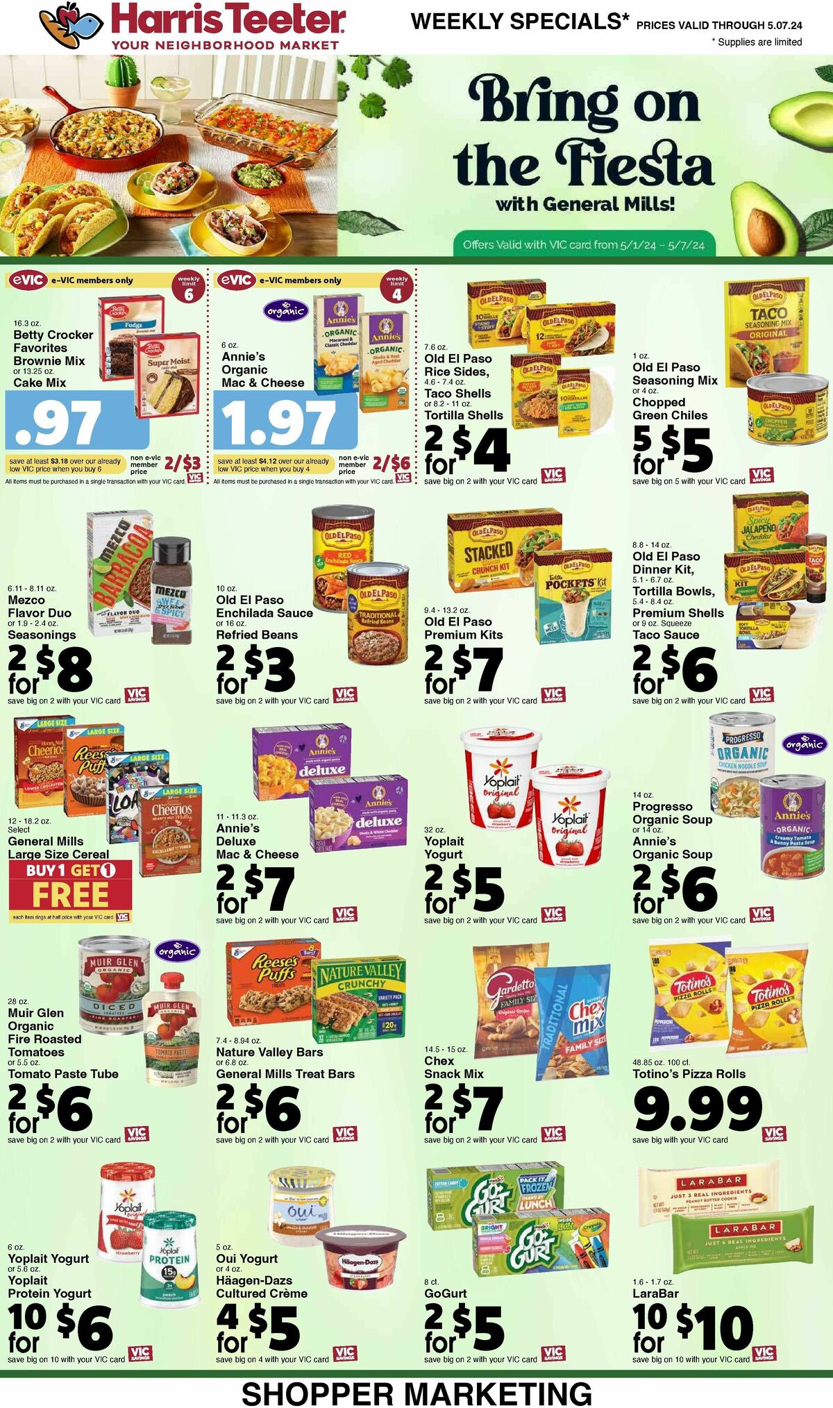 Harris Teeter Weekly Ad from May 1