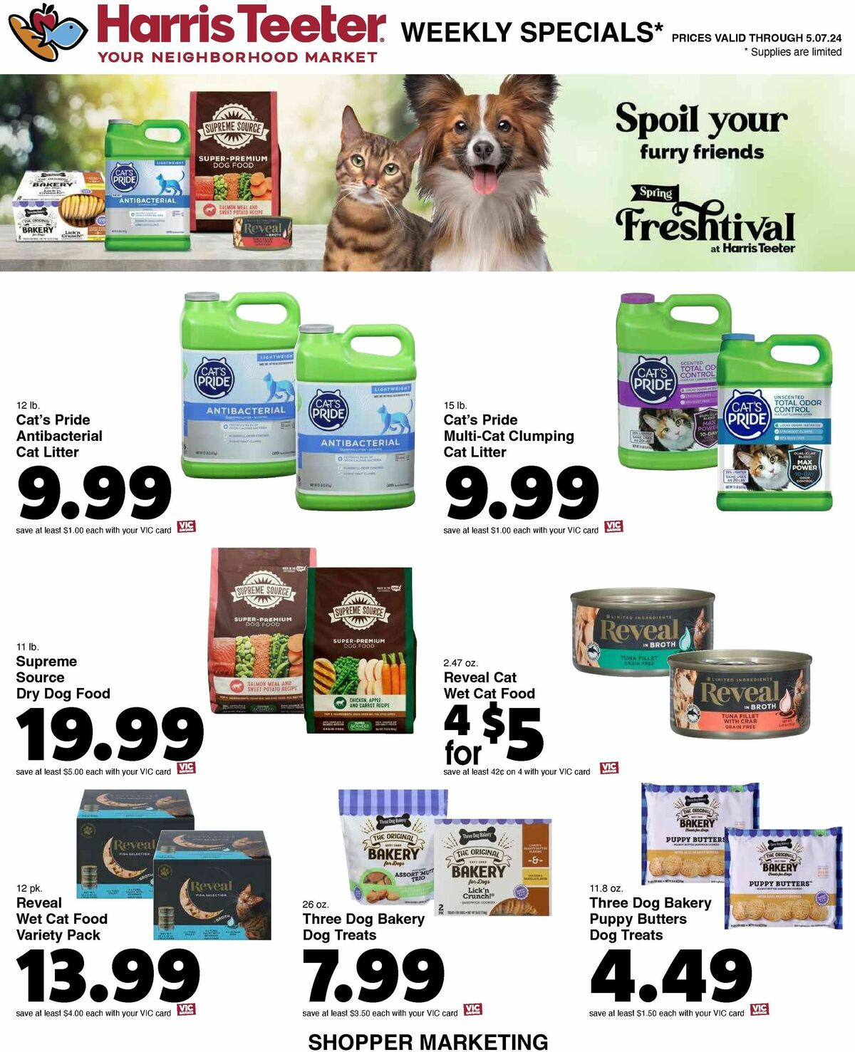 Harris Teeter Weekly Ad from May 1