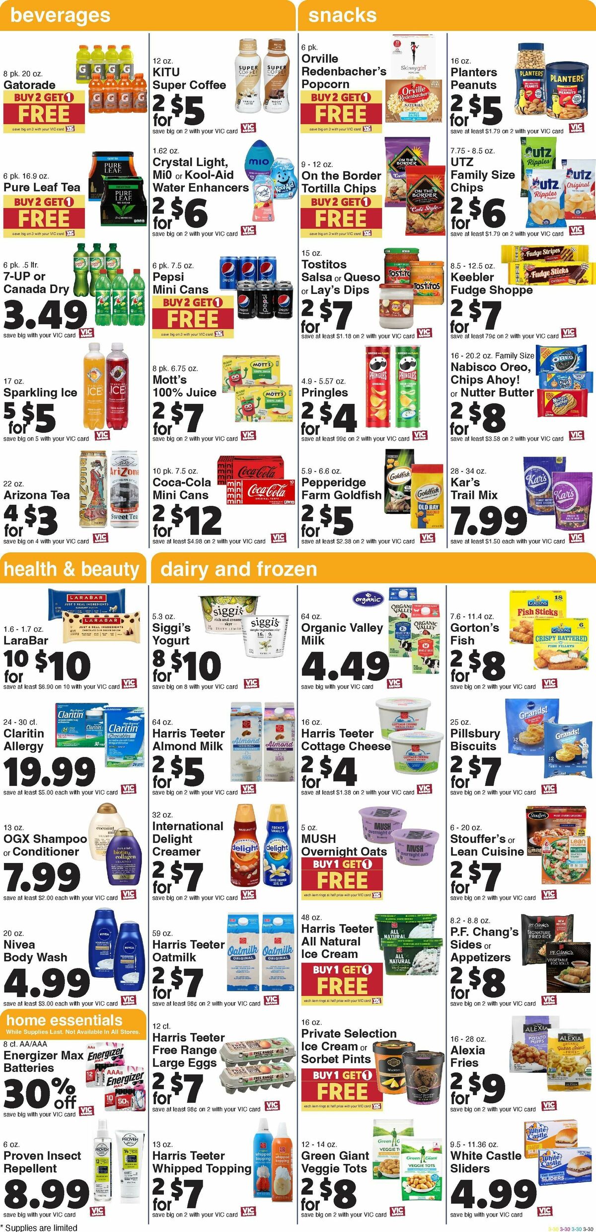 Harris Teeter Weekly Ad from May 1