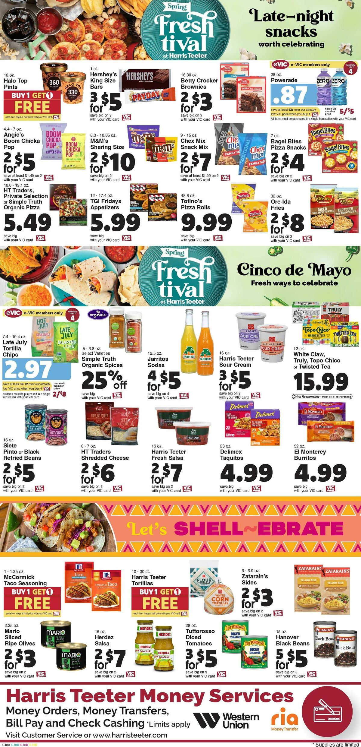 Harris Teeter Weekly Ad from May 1