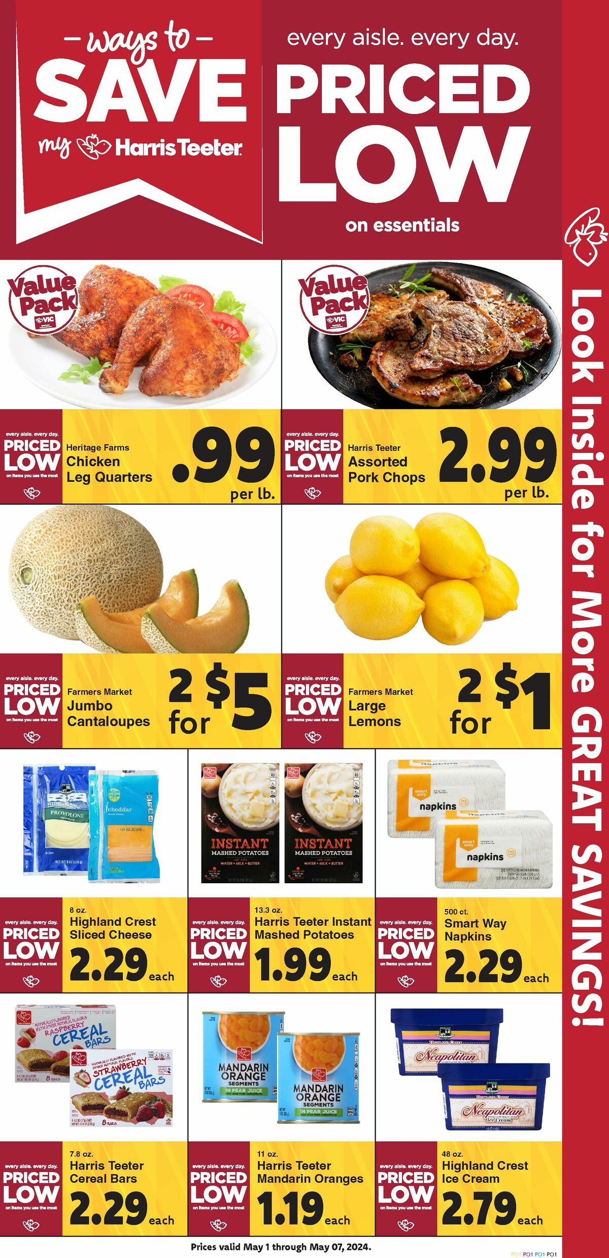 Harris Teeter Weekly Ad from May 1