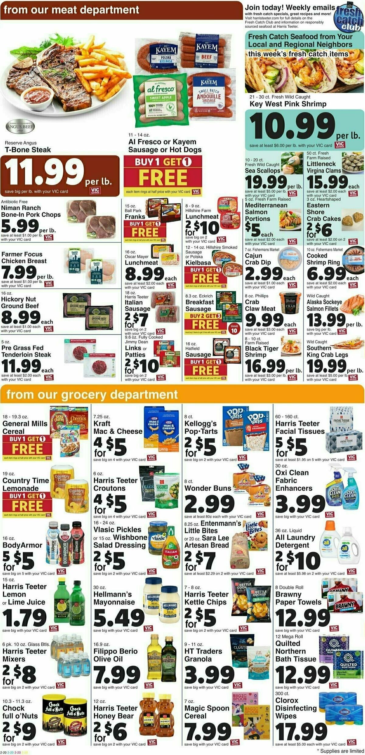 Harris Teeter Weekly Ad from May 8