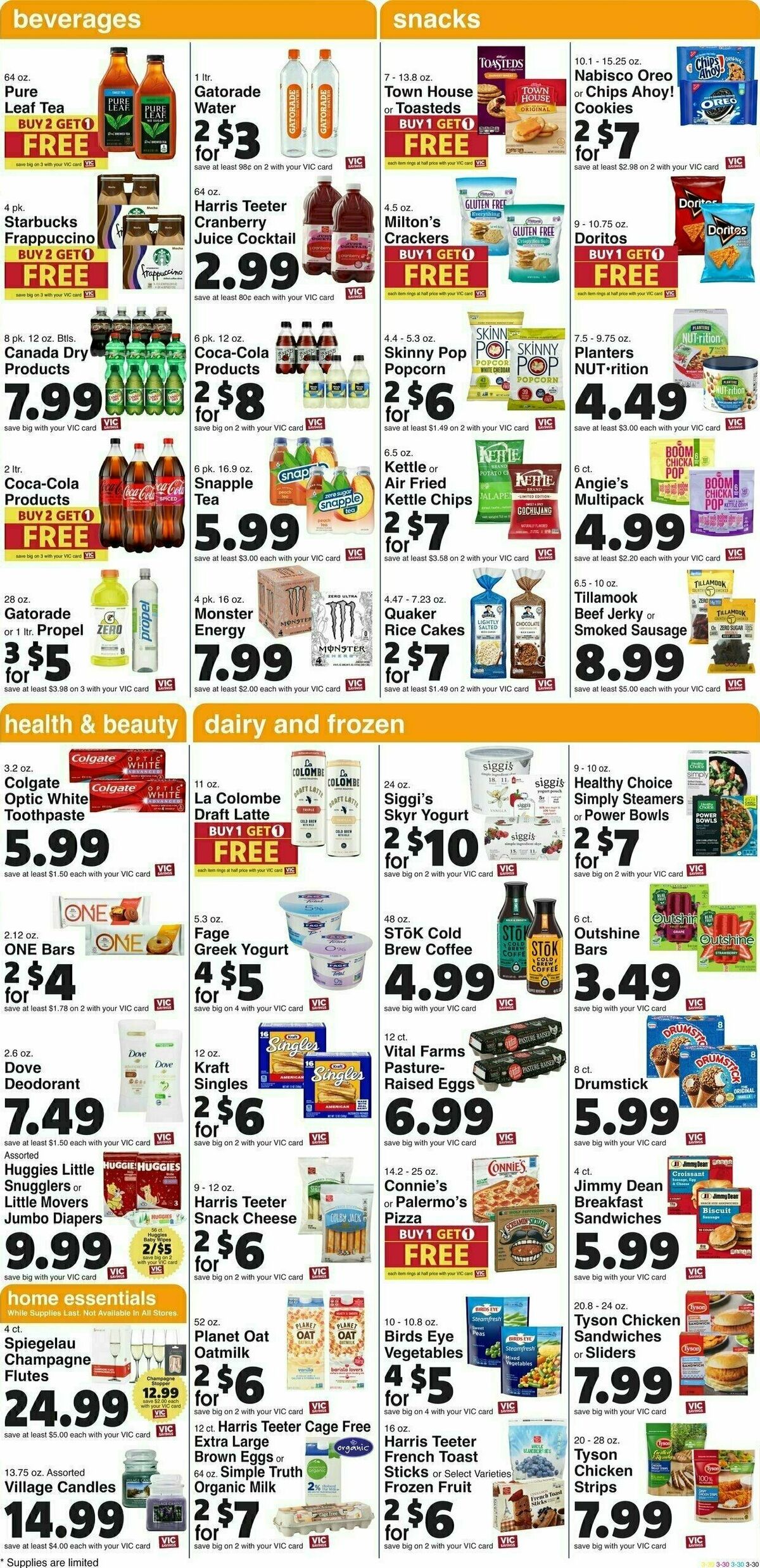 Harris Teeter Weekly Ad from May 8