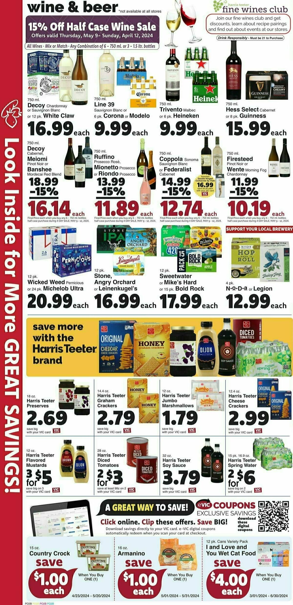 Harris Teeter Weekly Ad from May 8