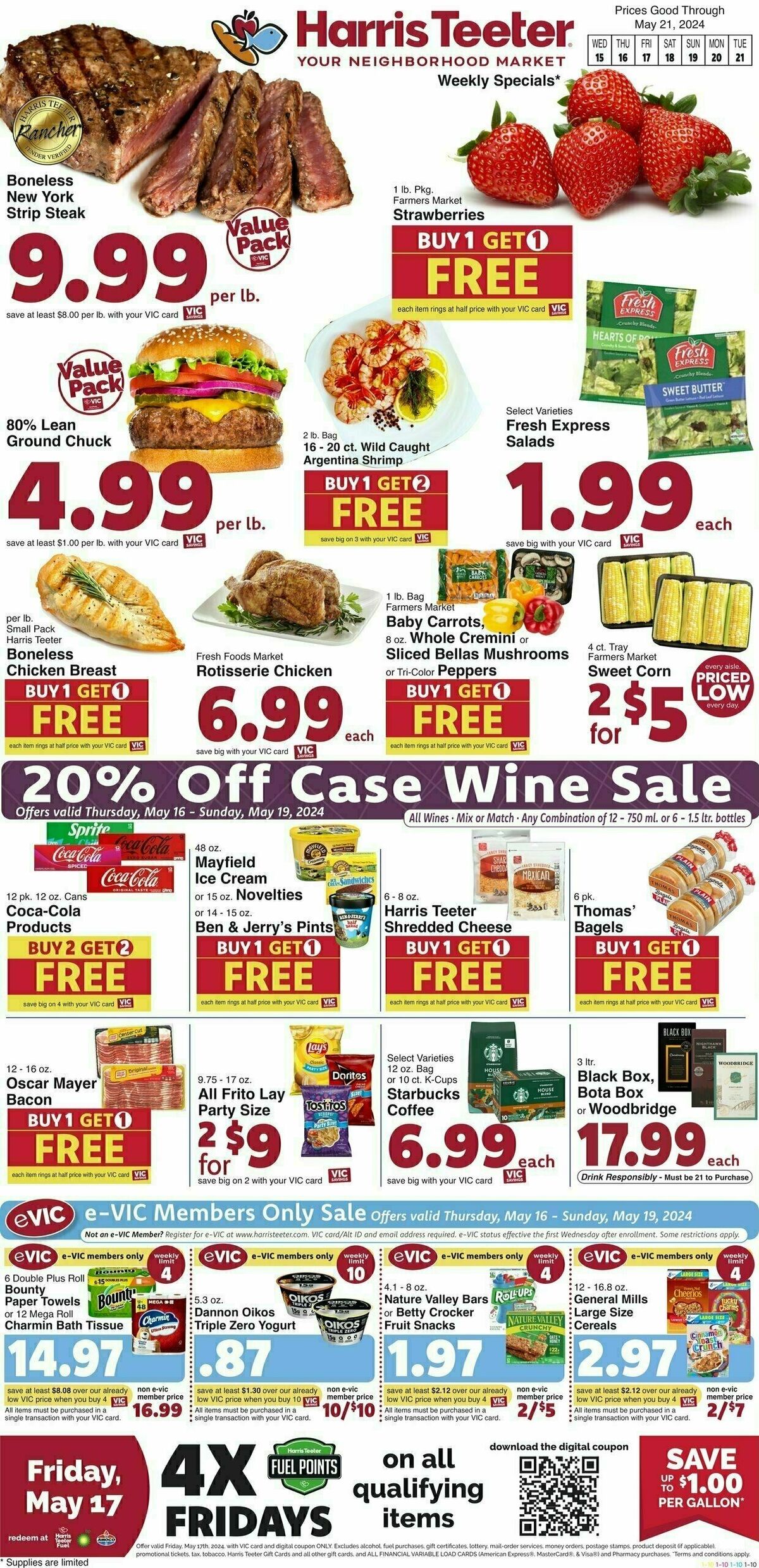 Harris Teeter Weekly Ad from May 15