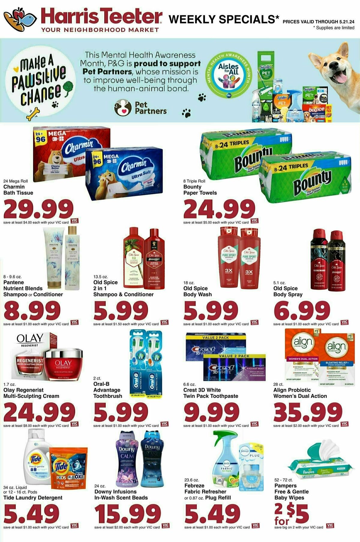 Harris Teeter Weekly Ad from May 15