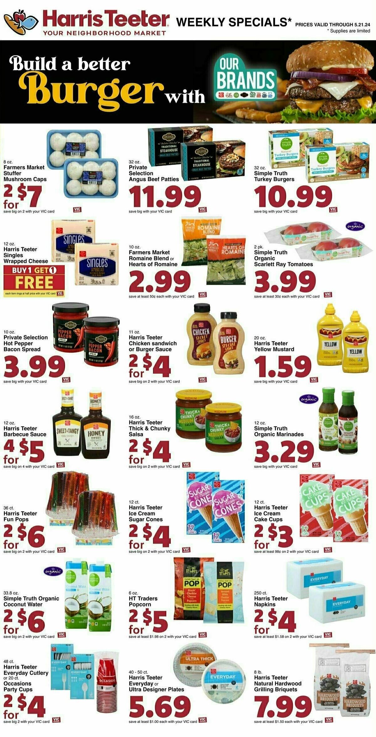 Harris Teeter Weekly Ad from May 15