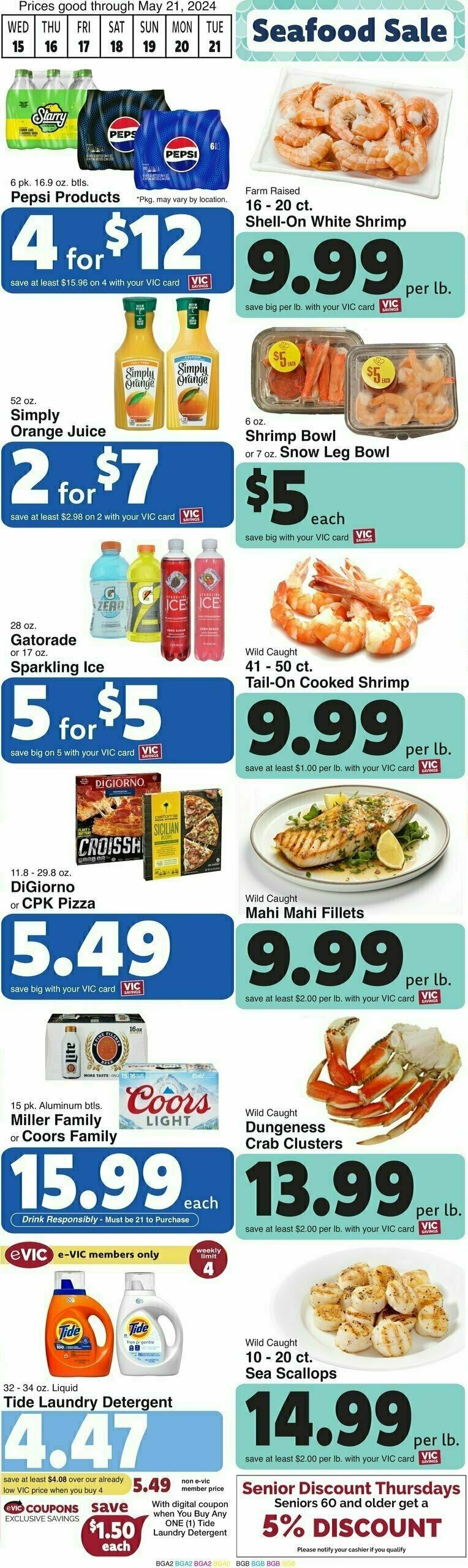 Harris Teeter Weekly Ad from May 15