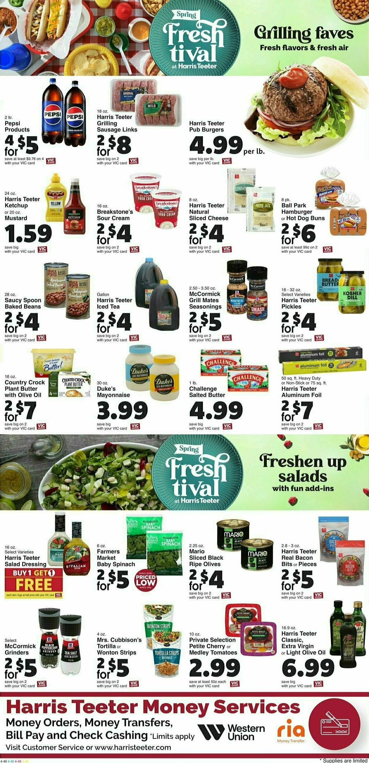 Harris Teeter Weekly Ad from May 15