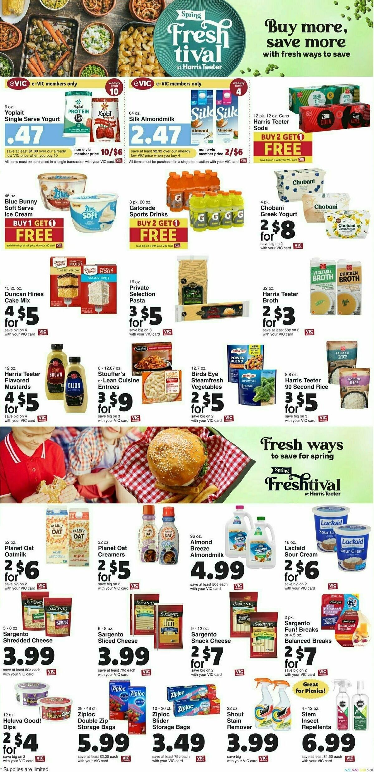 Harris Teeter Weekly Ad from May 15