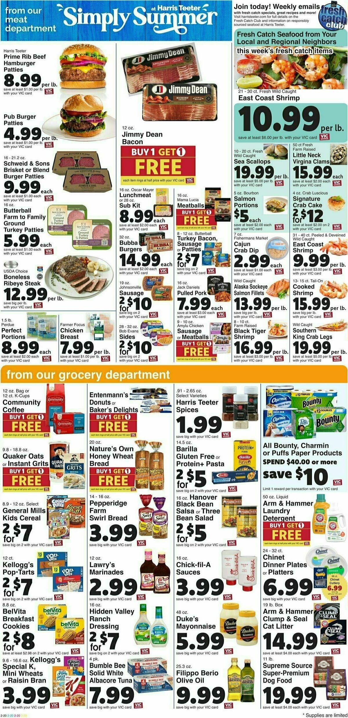 Harris Teeter Weekly Ad from May 22