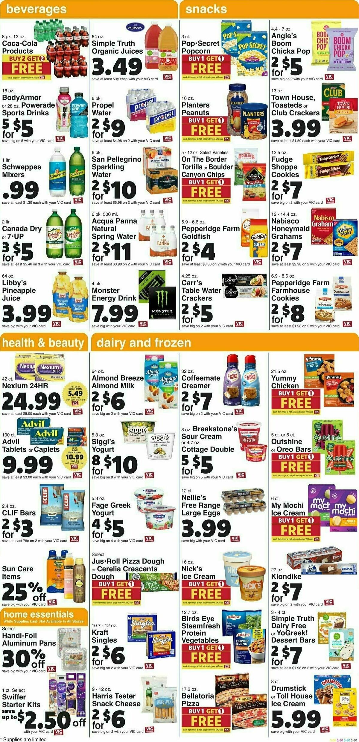 Harris Teeter Weekly Ad from May 22