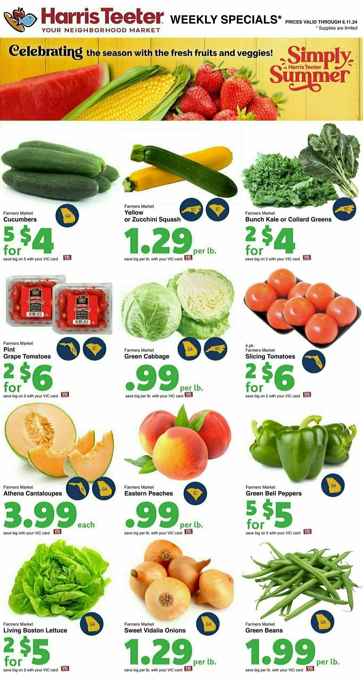 Harris Teeter Weekly Ad from June 5