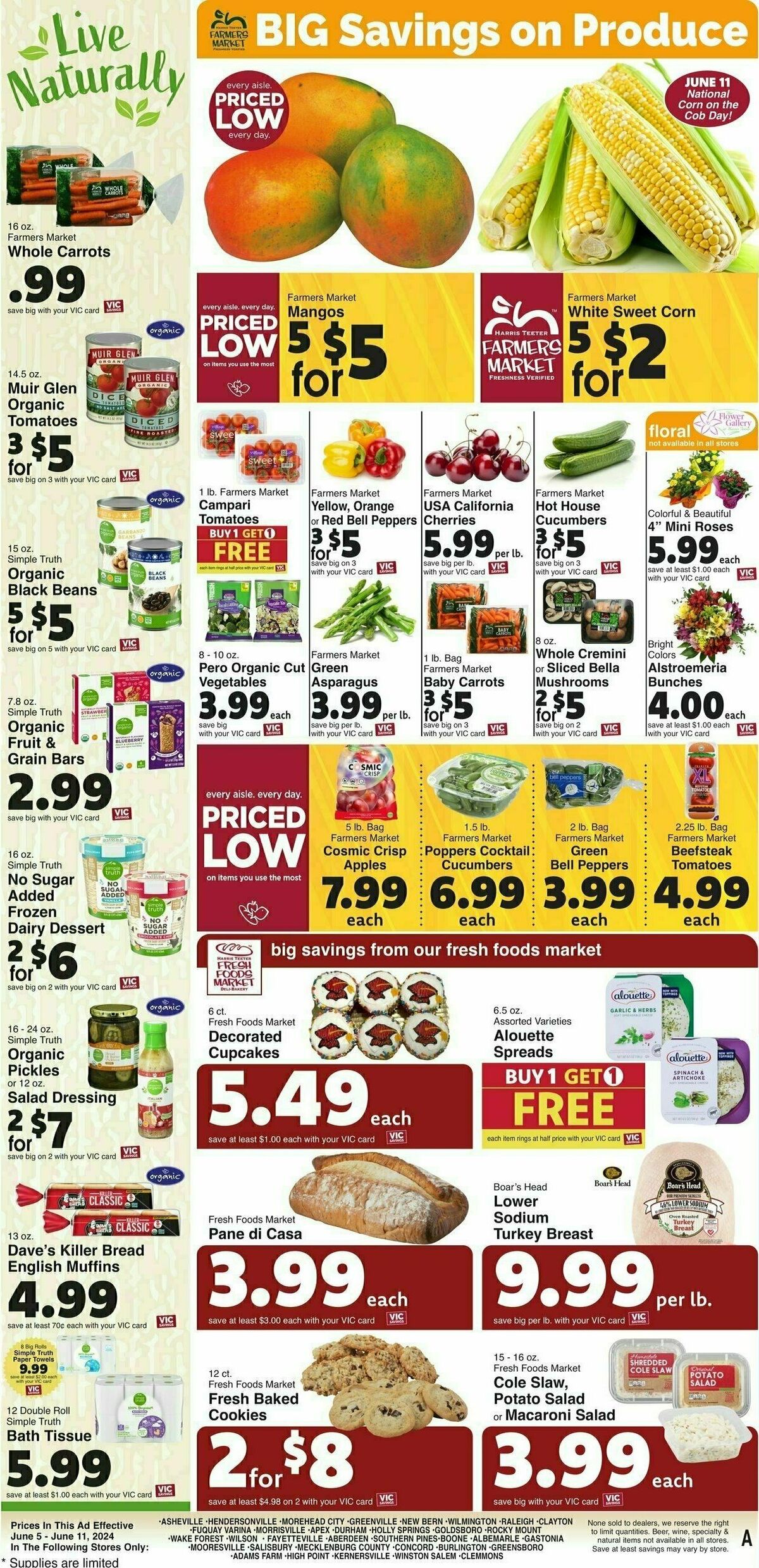 Harris Teeter Weekly Ad from June 5