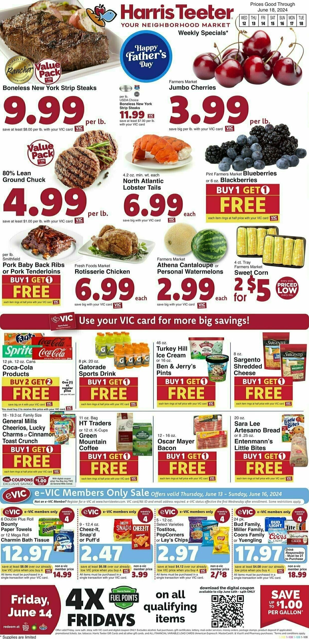 Harris Teeter Weekly Ad from June 12