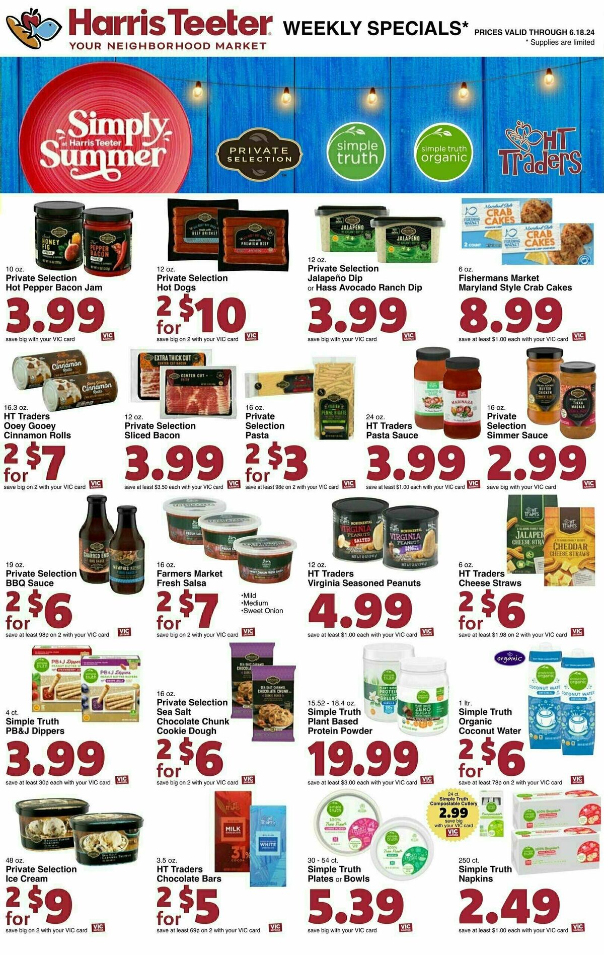 Harris Teeter Weekly Ad from June 12