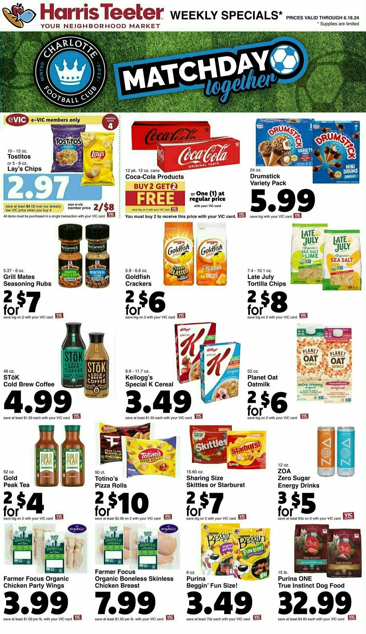 Harris Teeter Weekly Ad from June 12