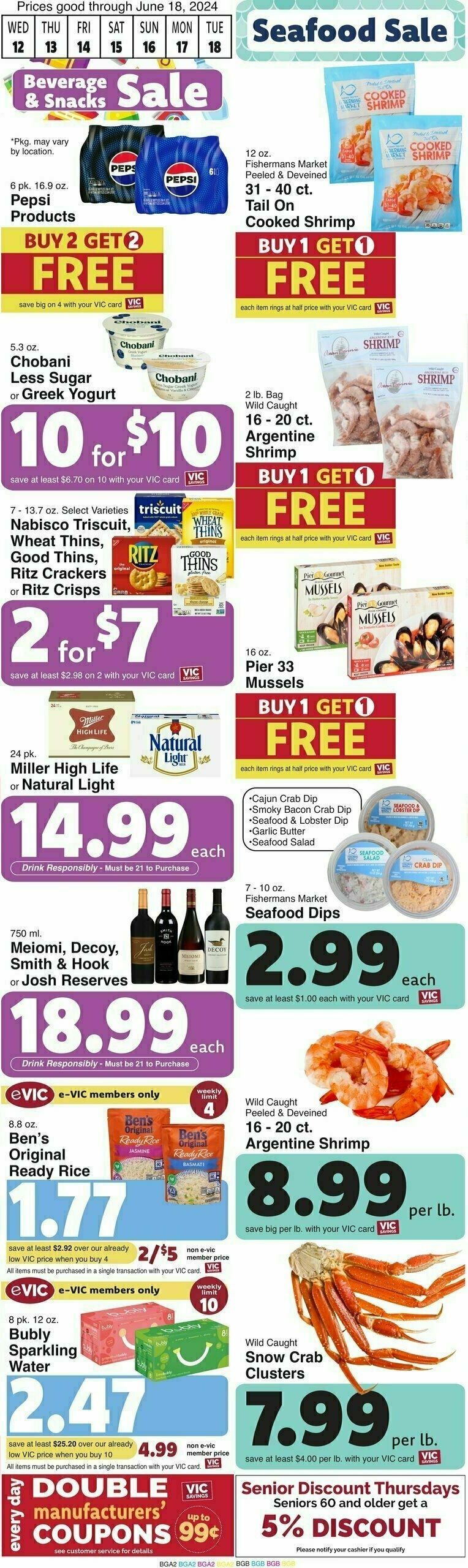 Harris Teeter Weekly Ad from June 12