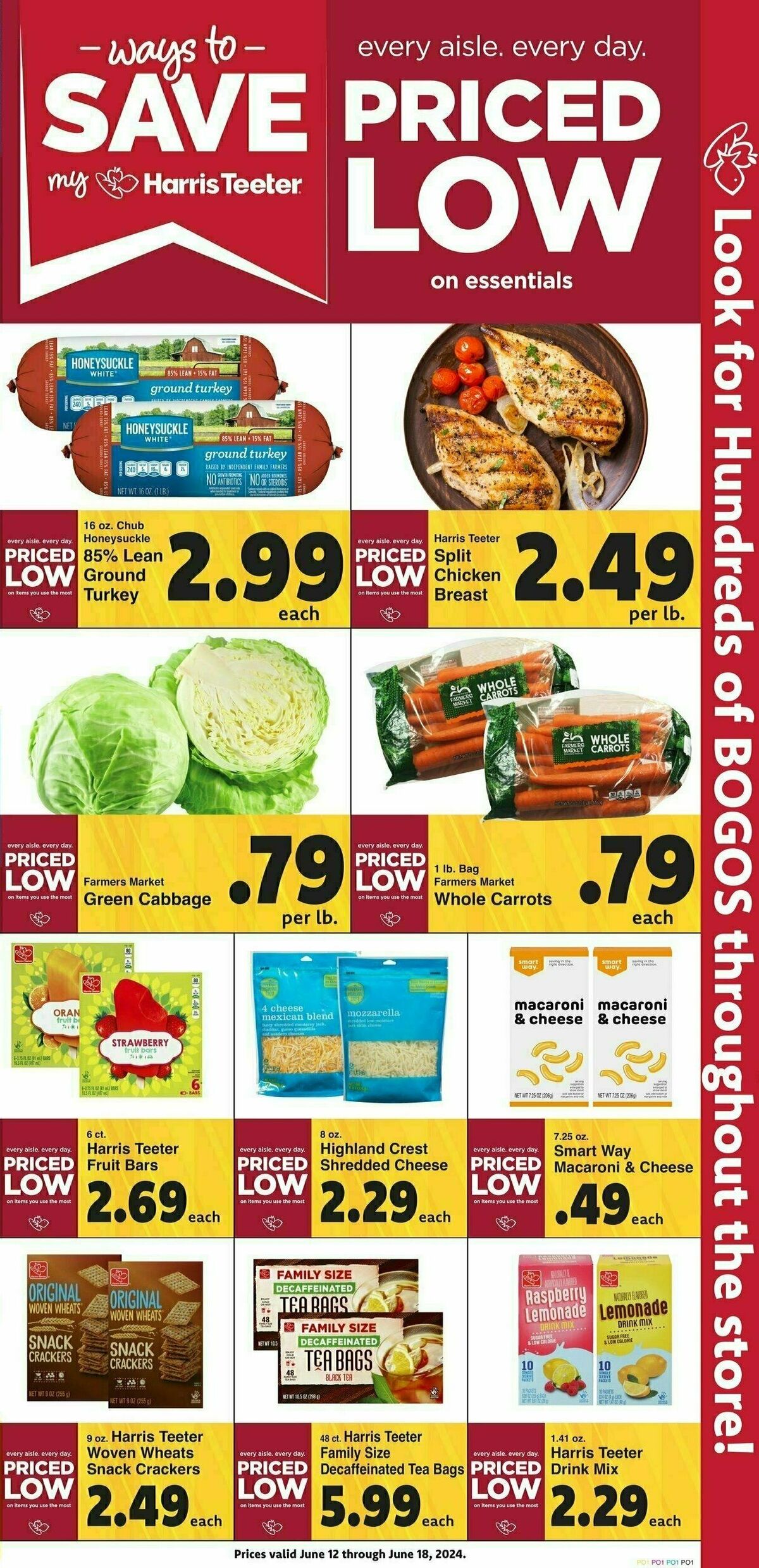 Harris Teeter Weekly Ad from June 12