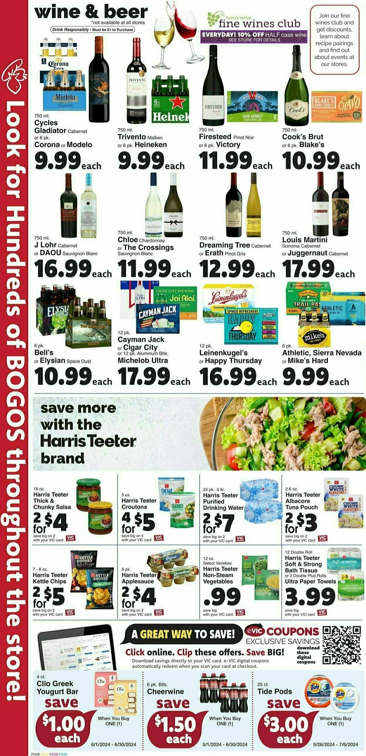 Harris Teeter Weekly Ad from June 12